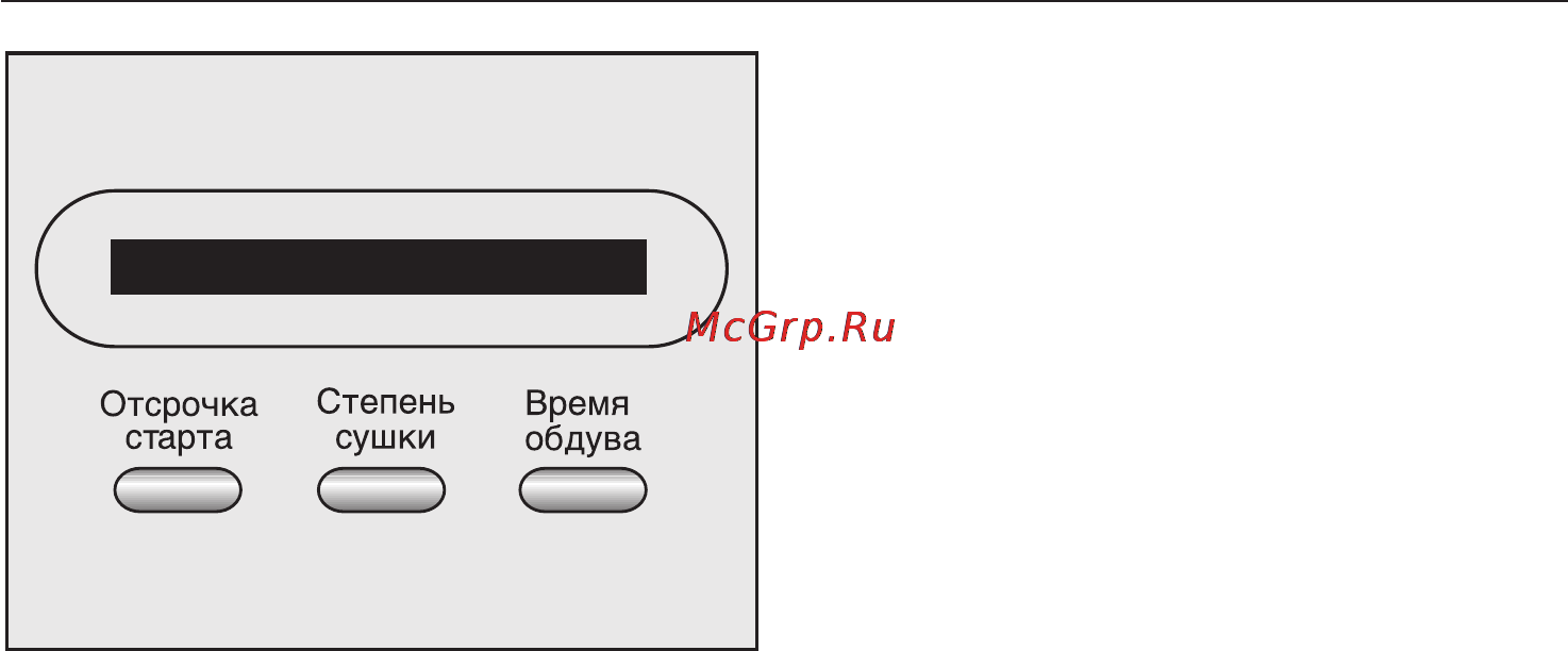 Miele T 9246 C [11/52] Управление сушильной машиной