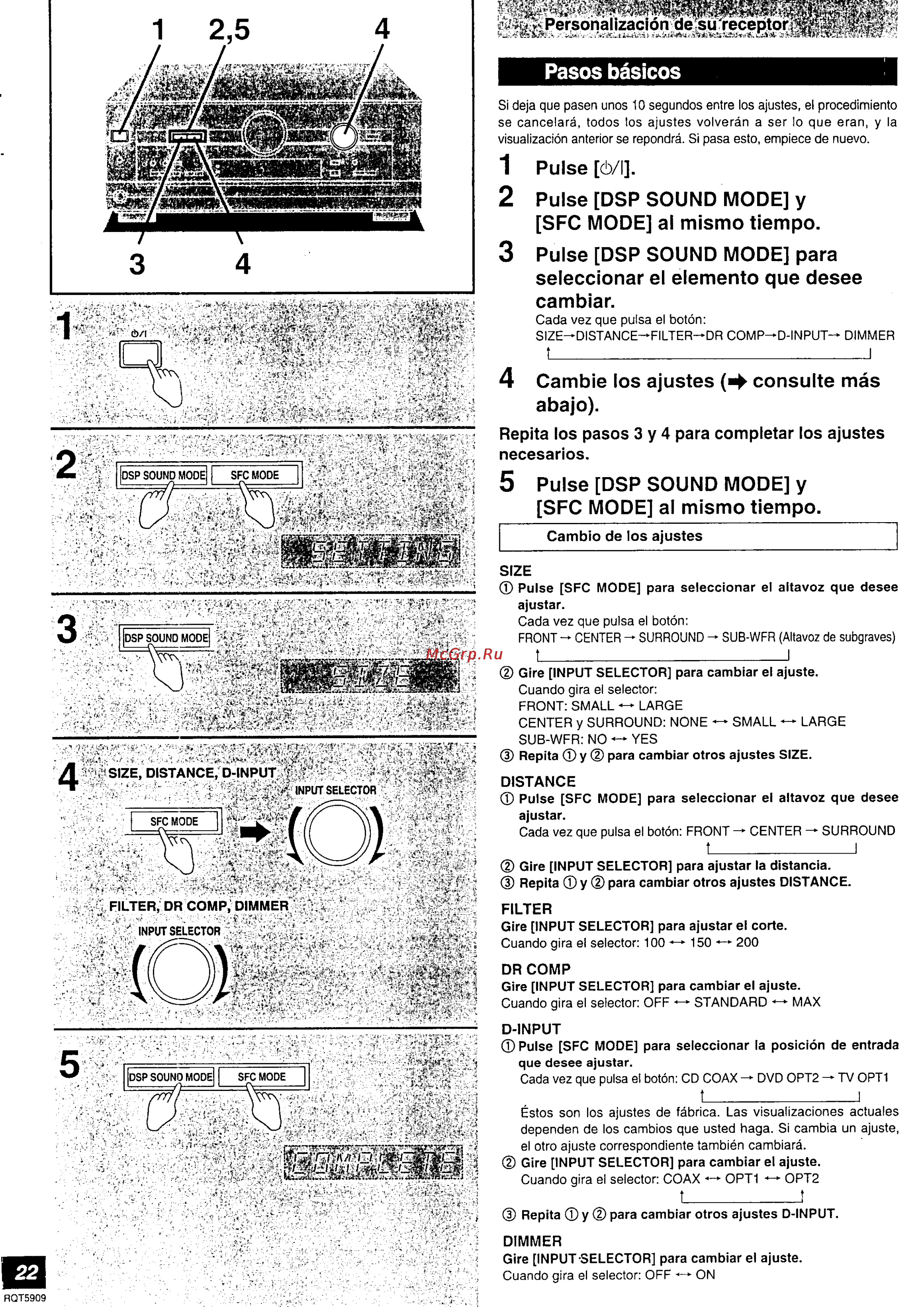 Panasonic SA-HE7 [22/52] Pulse ó l