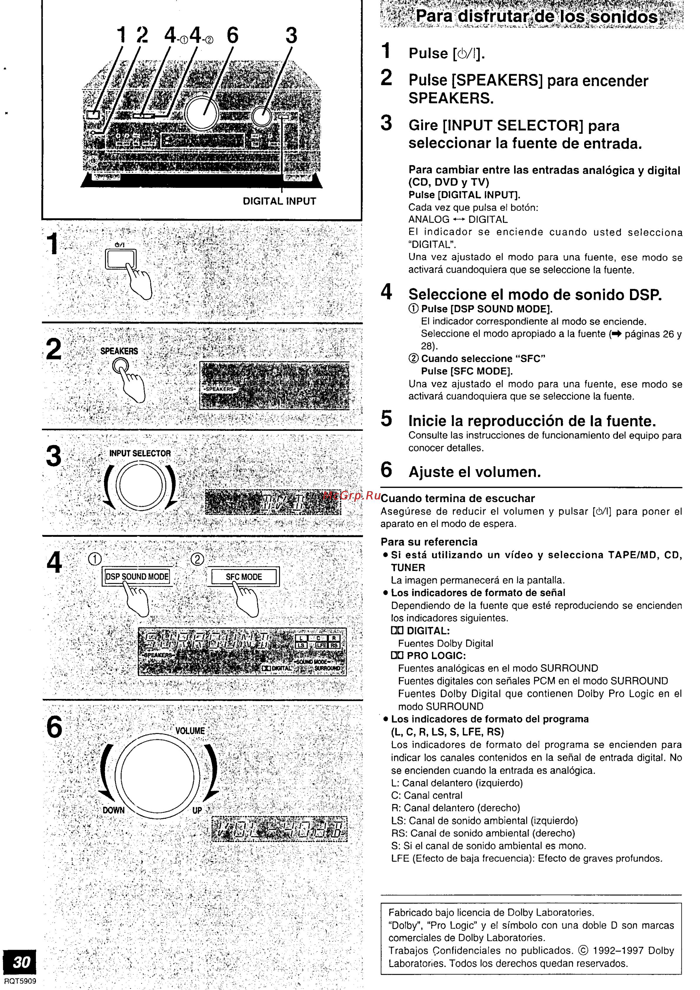 Panasonic SA-HE7 [30/52] Pulse ó l