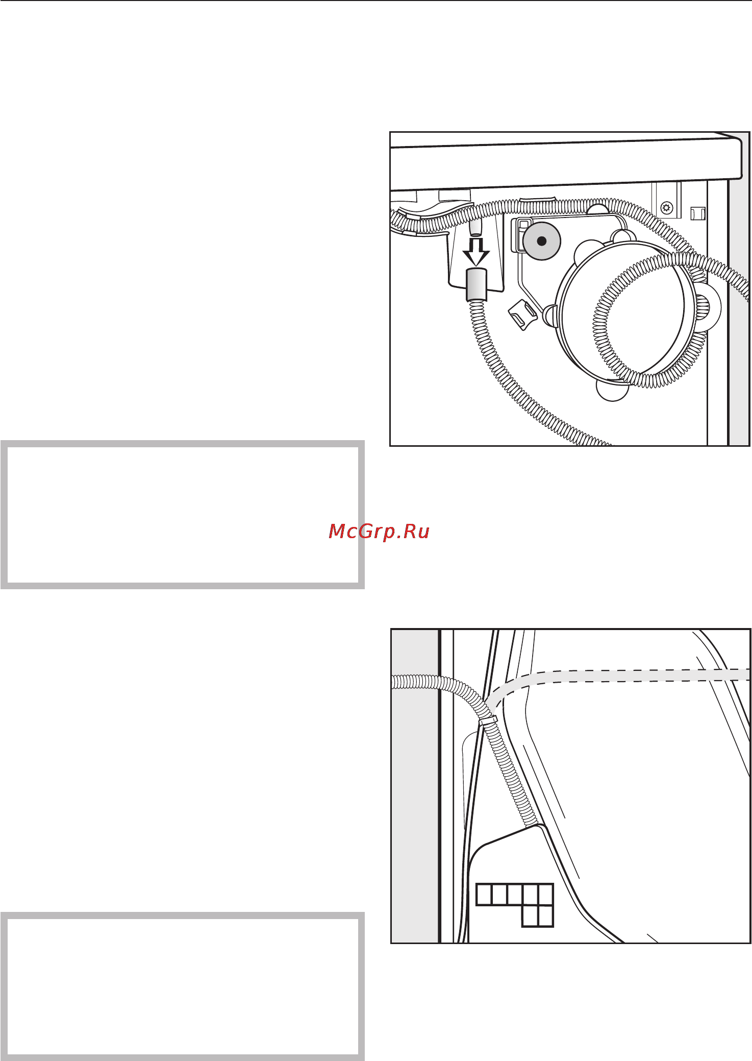Miele T 9466 C [44/56] Îòâîä êîíäåíñàòà 44