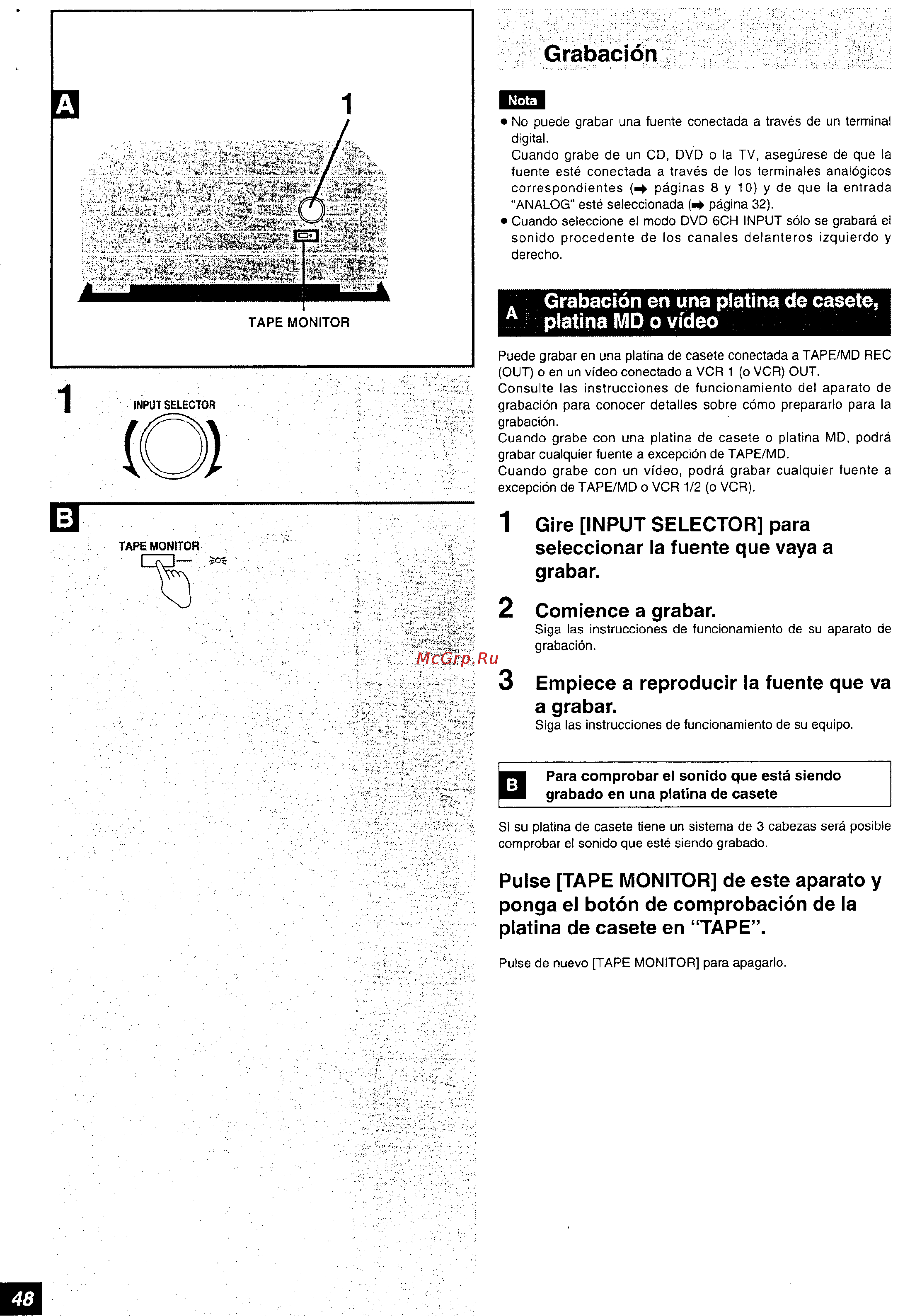 Panasonic SA-HE9 [48/61] Platina md o vídeo