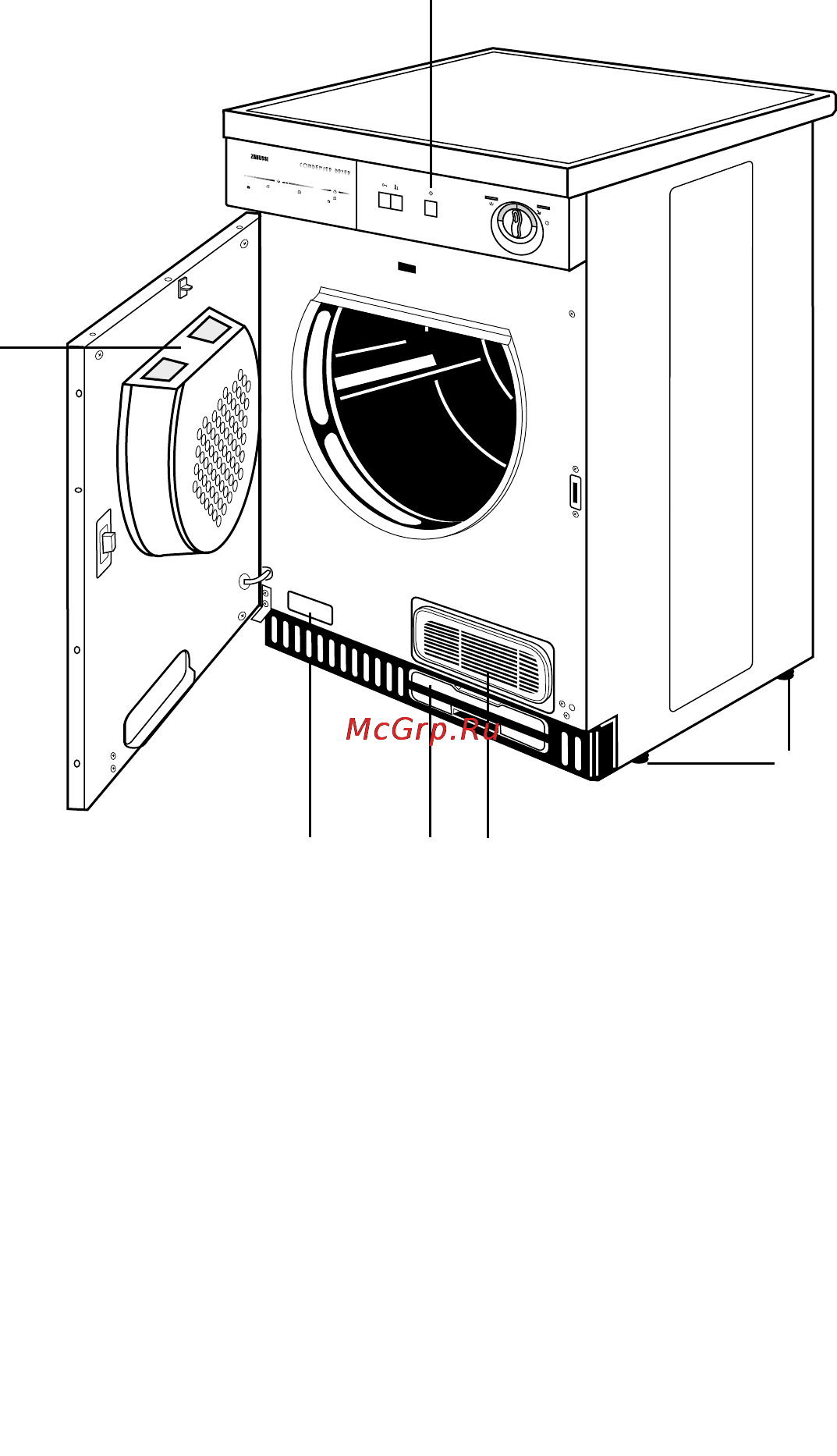 Zanussi TCS 603 LT [6/14] Ваша новая сушильная машина