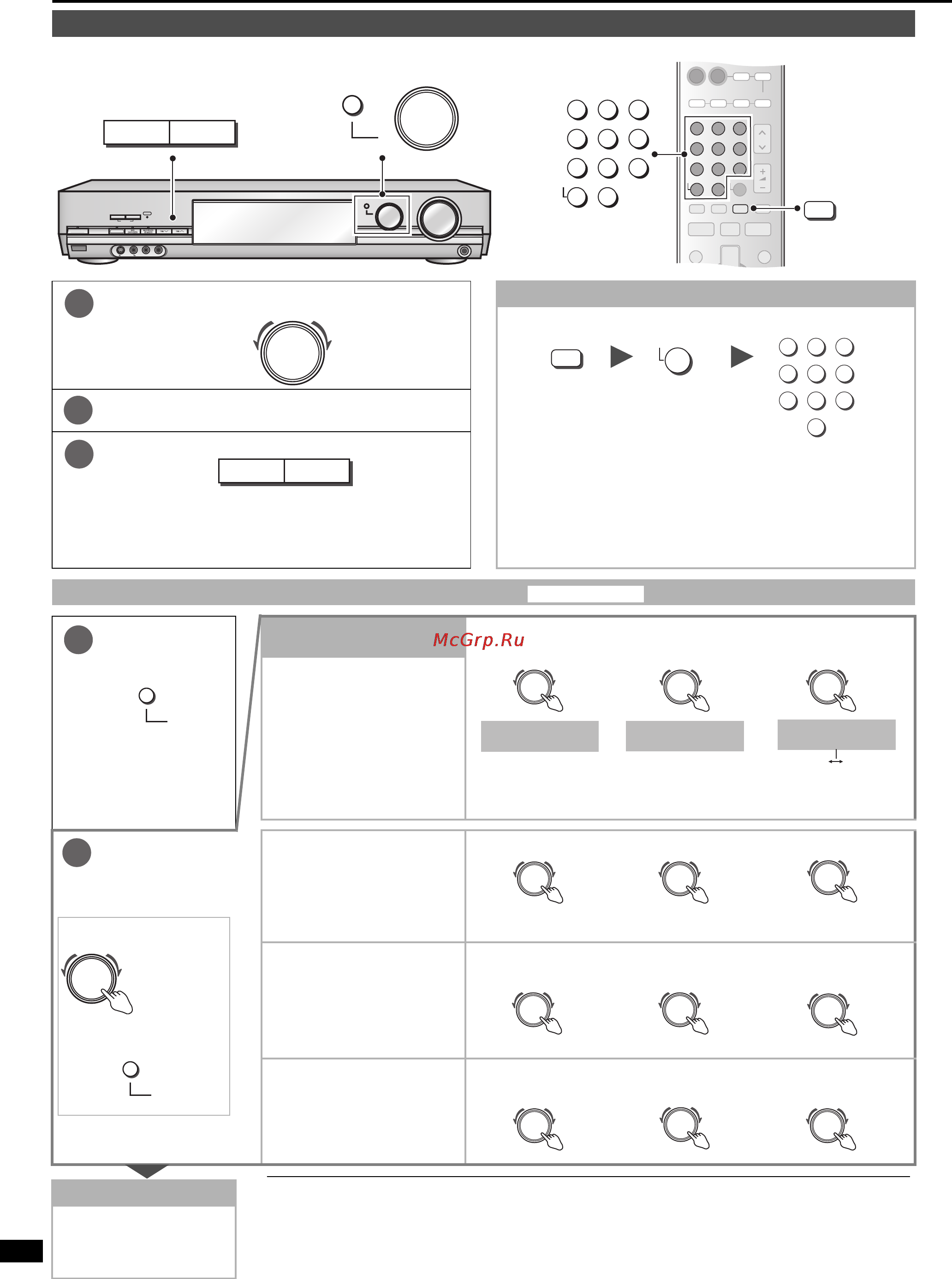 Panasonic SA-XR70 [20/29] Выберите tuner