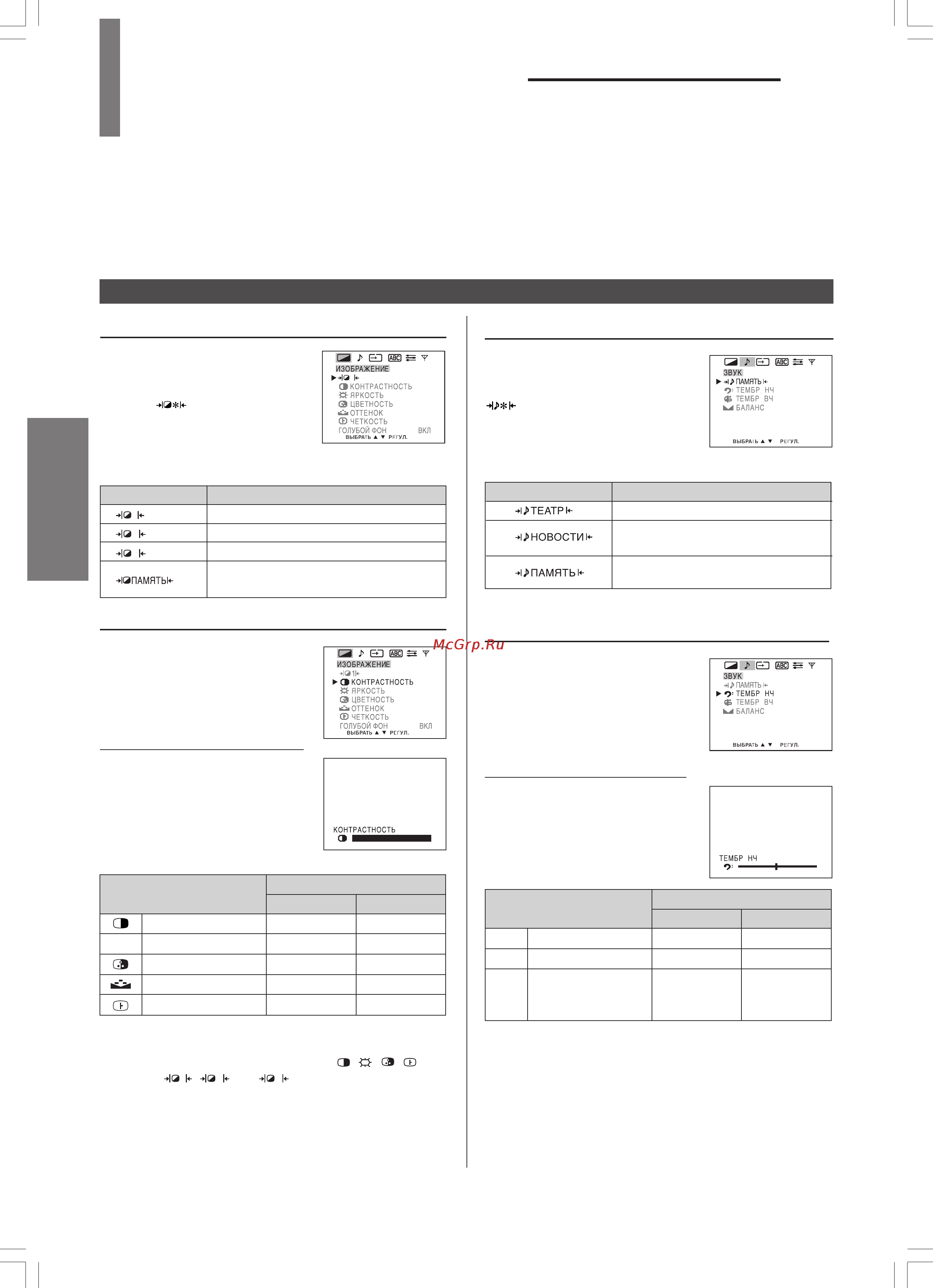 Toshiba 29CJZ6DR [16/24] Удобное упpавление звуком и изобpажением