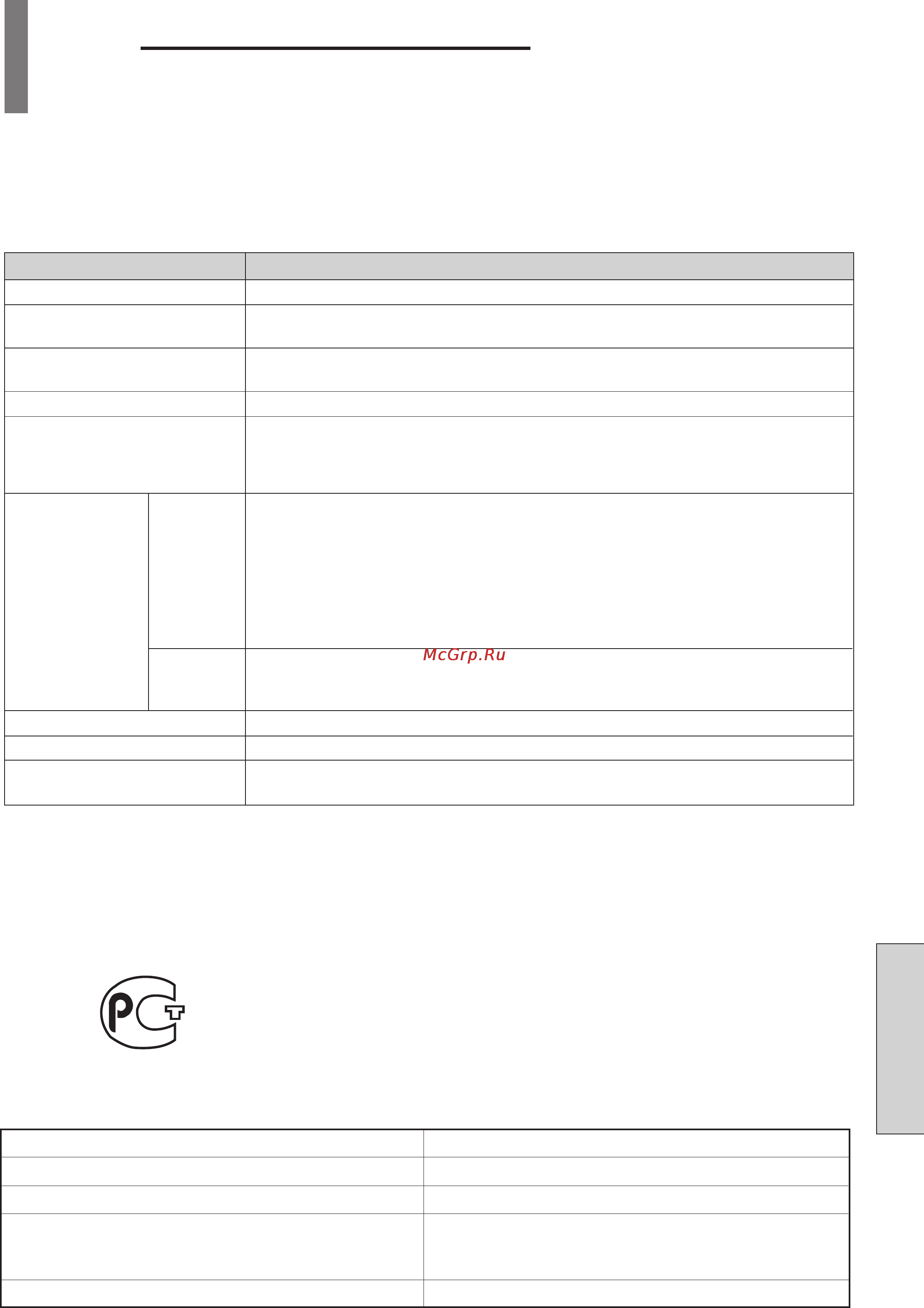 Toshiba 29CVZ6DR [29/32] Информация