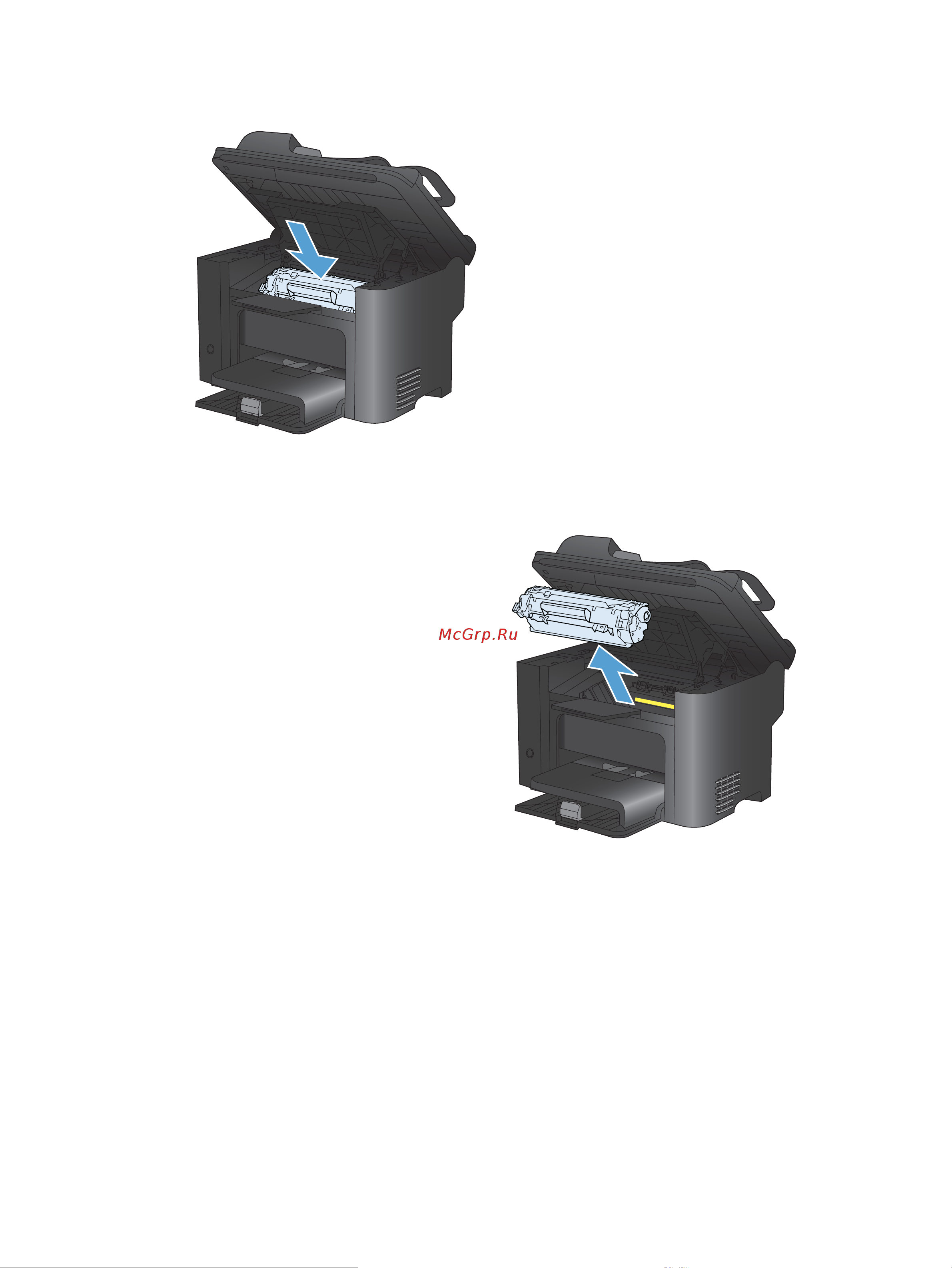 HP LaserJet Pro M1536dnf MFP [229/322] Замена картриджа
