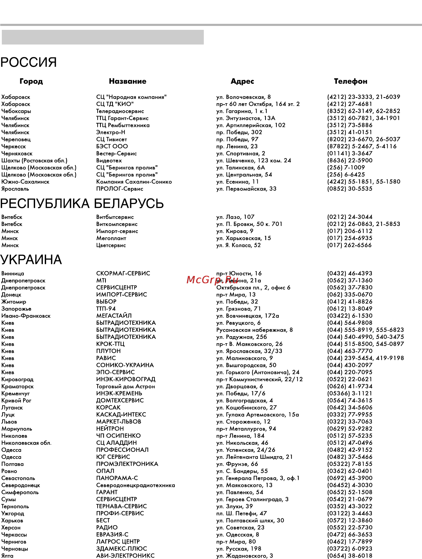 BBK DV911S Инструкция по эксплуатации онлайн [29/30] 47691