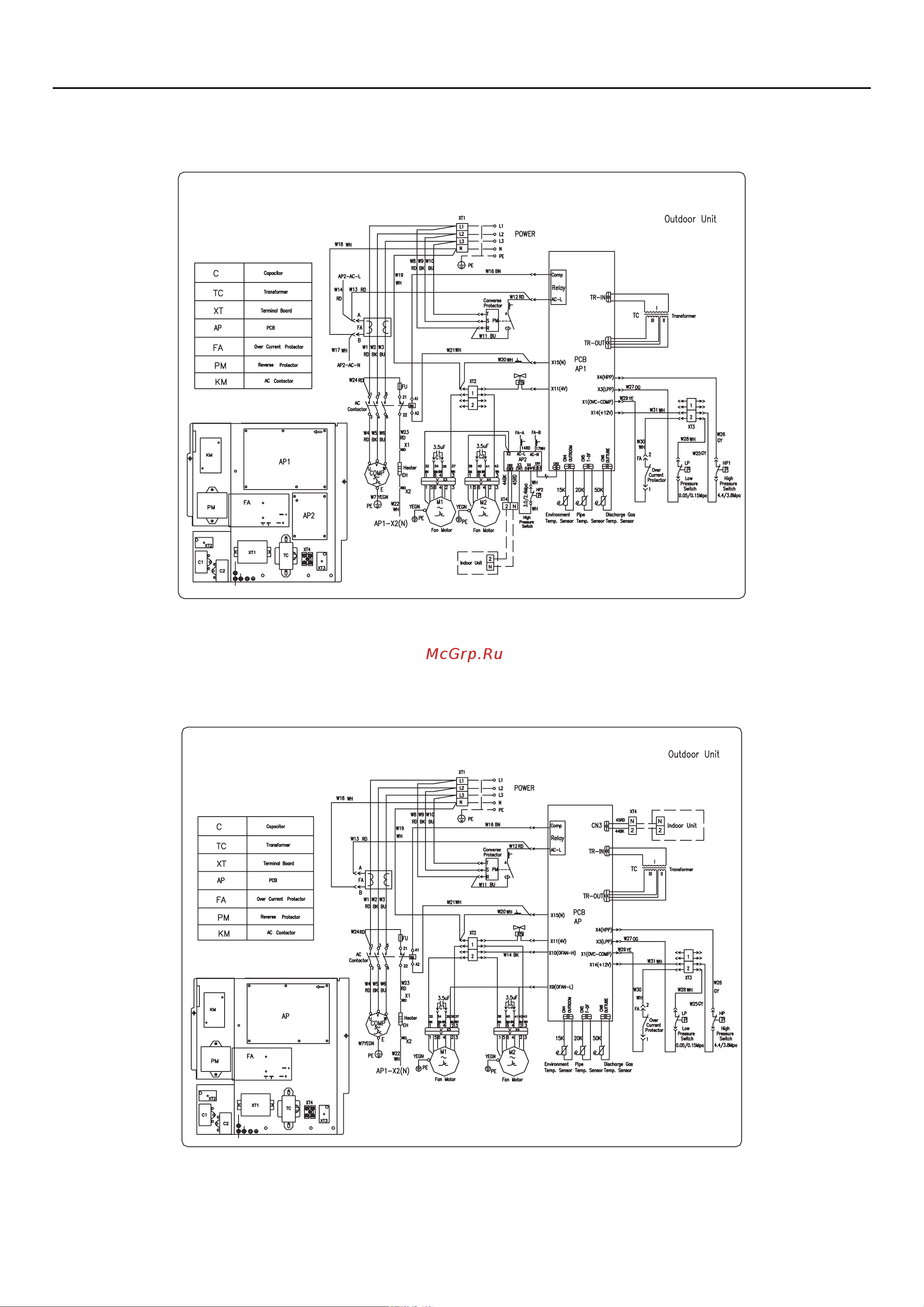 Gree FLOOR CEILING KFR-120DW/B1-G Инструкция по эксплуатации онлайн [36/40] 47950