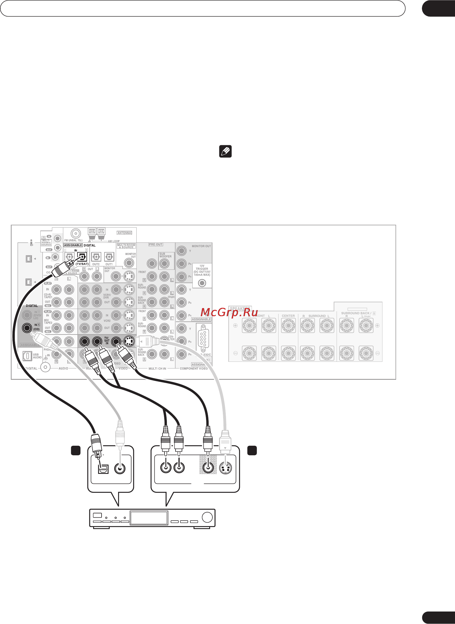 Pioneer VSX-AX5Ai [21/107] Подключение оборудования 03