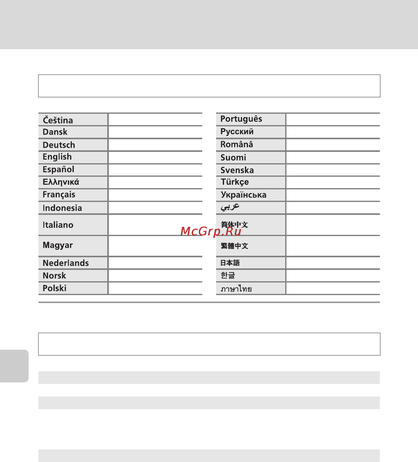 Nikon S9100 Black [198/236] Язык language