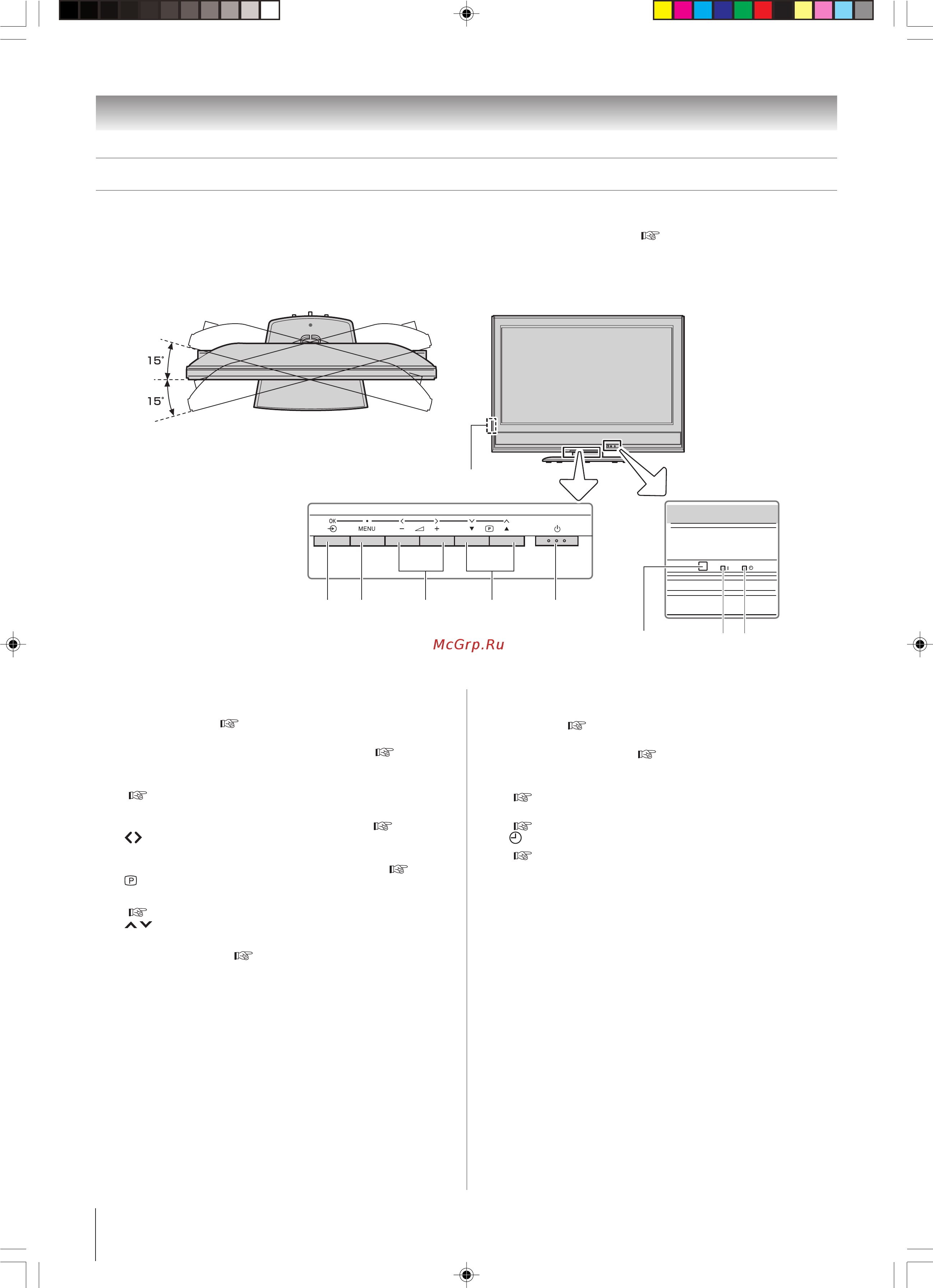 Toshiba 32WL66R [8/30] Haчaло paботы