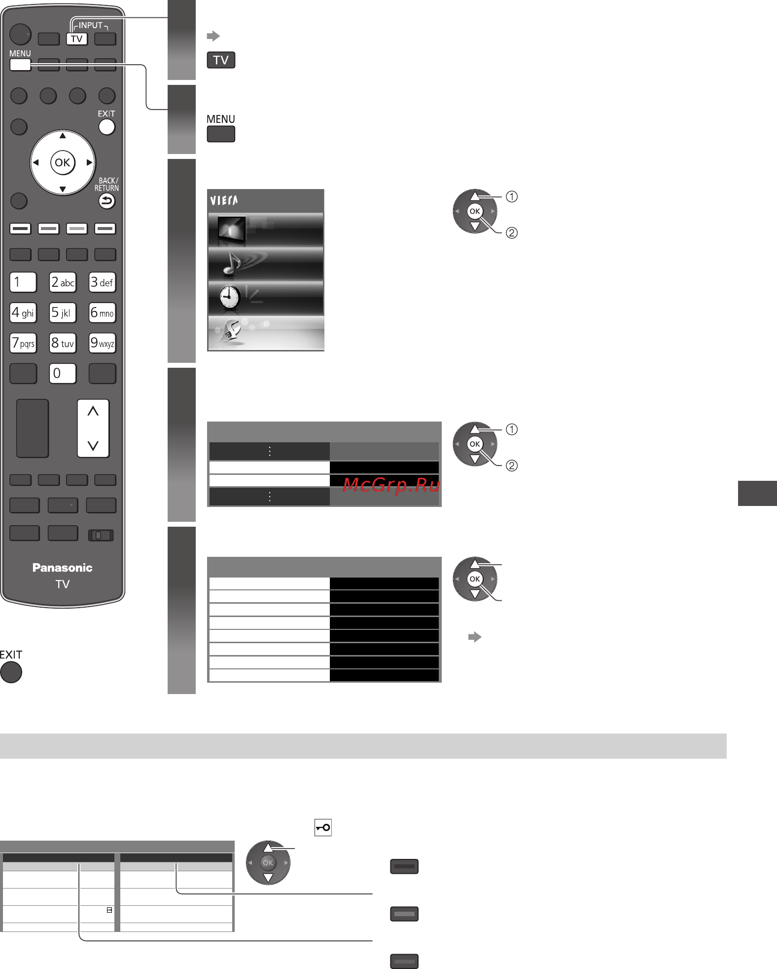 Panasonic TX-PR65VT30 [49/108] Настройка и редактирование канало