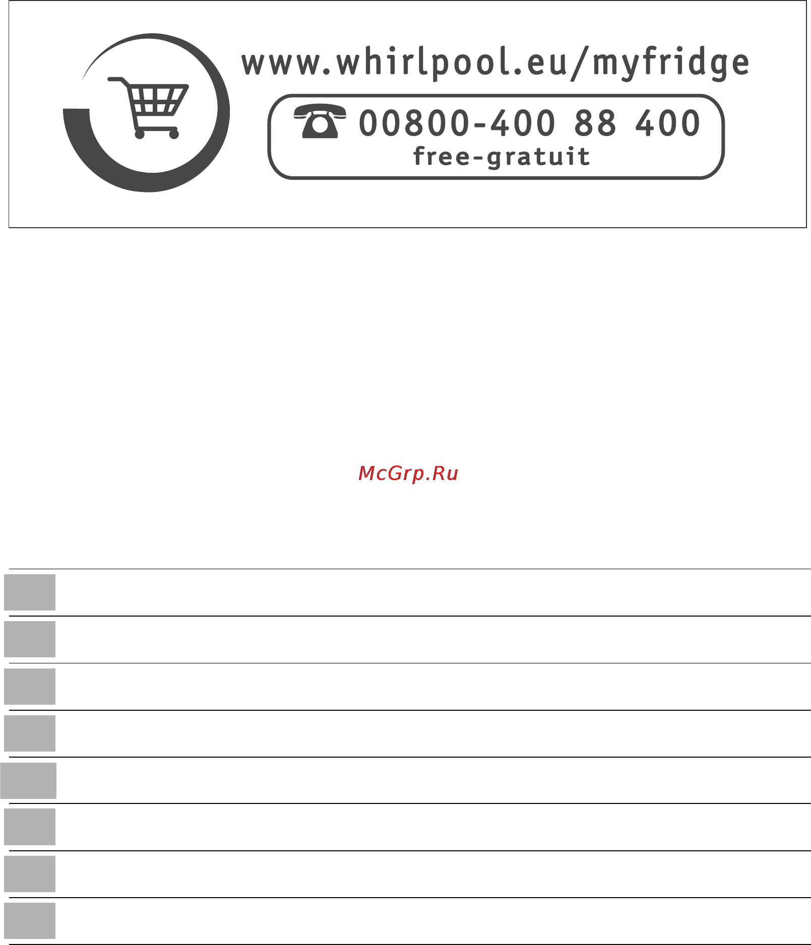 Whirlpool WTE 2922 A+NFW Инструкция по эксплуатации онлайн [2/10] 47959