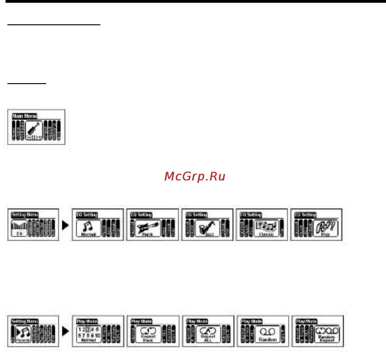 Hyundai H-F1382 [13/73] Adjusting menu mode