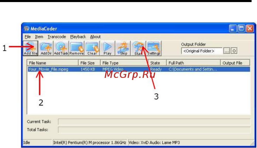 Hyundai H-F2010 [16/41] Convert video files