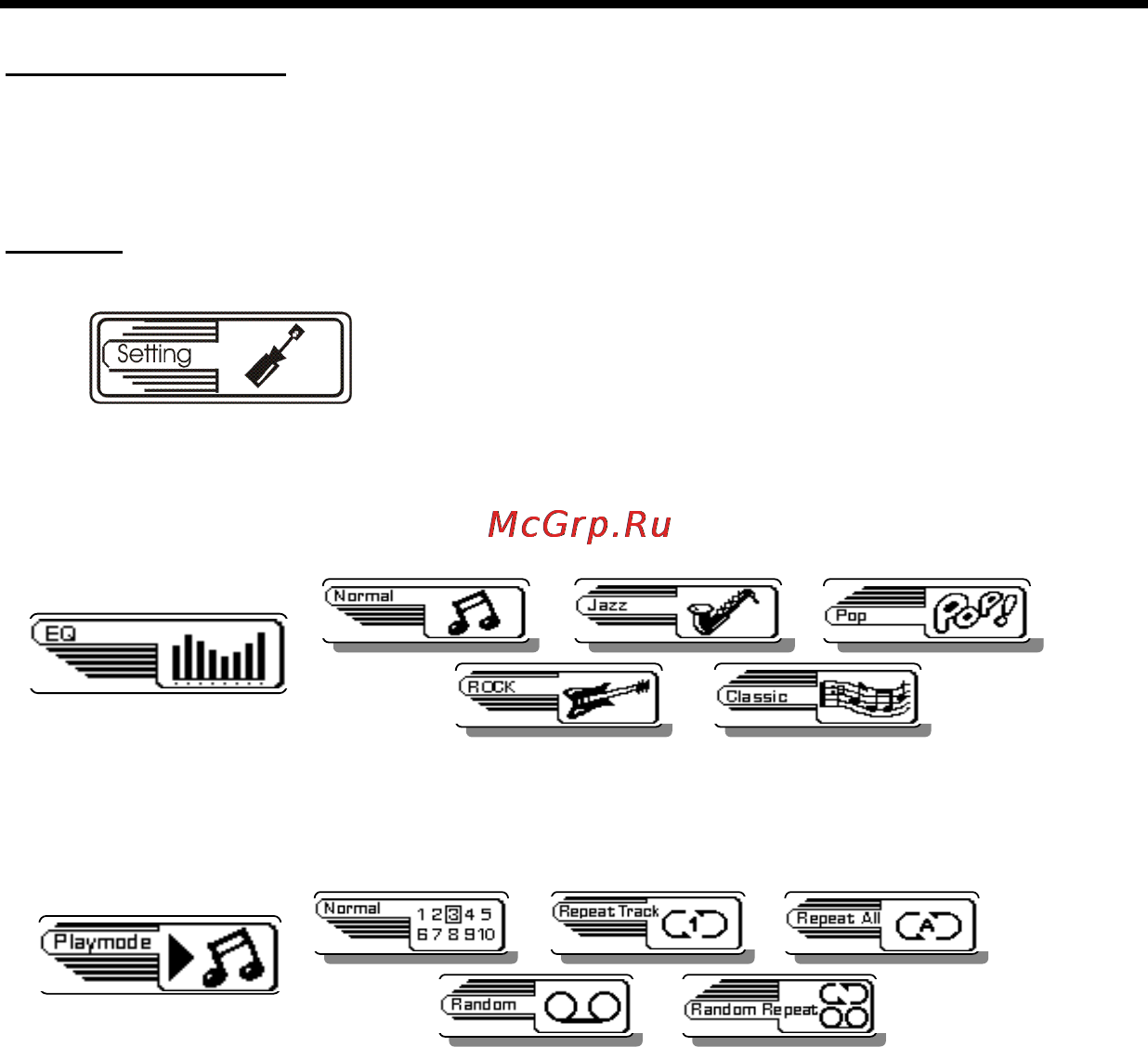 Hyundai H-F2561 [16/78] Adjusting menu mode