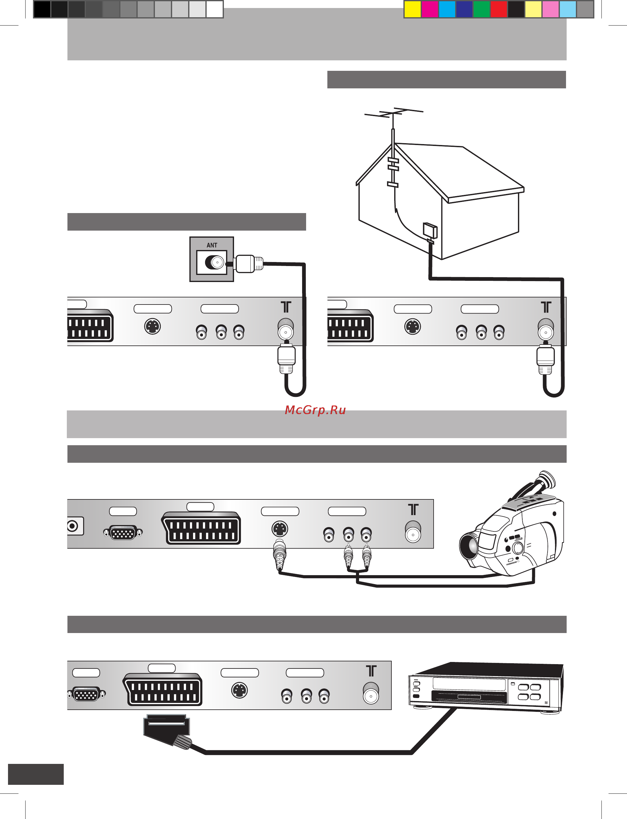 Akai LTA-15E304 [8/20] Подключение внешних устройств