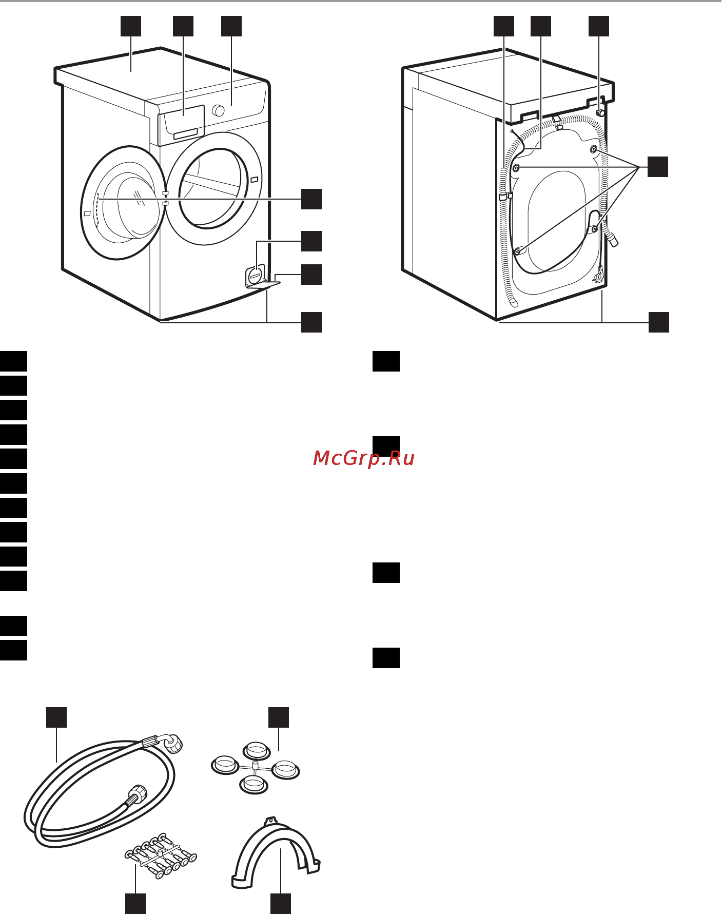 Electrolux EWS105210A [5/24] Описание изделия