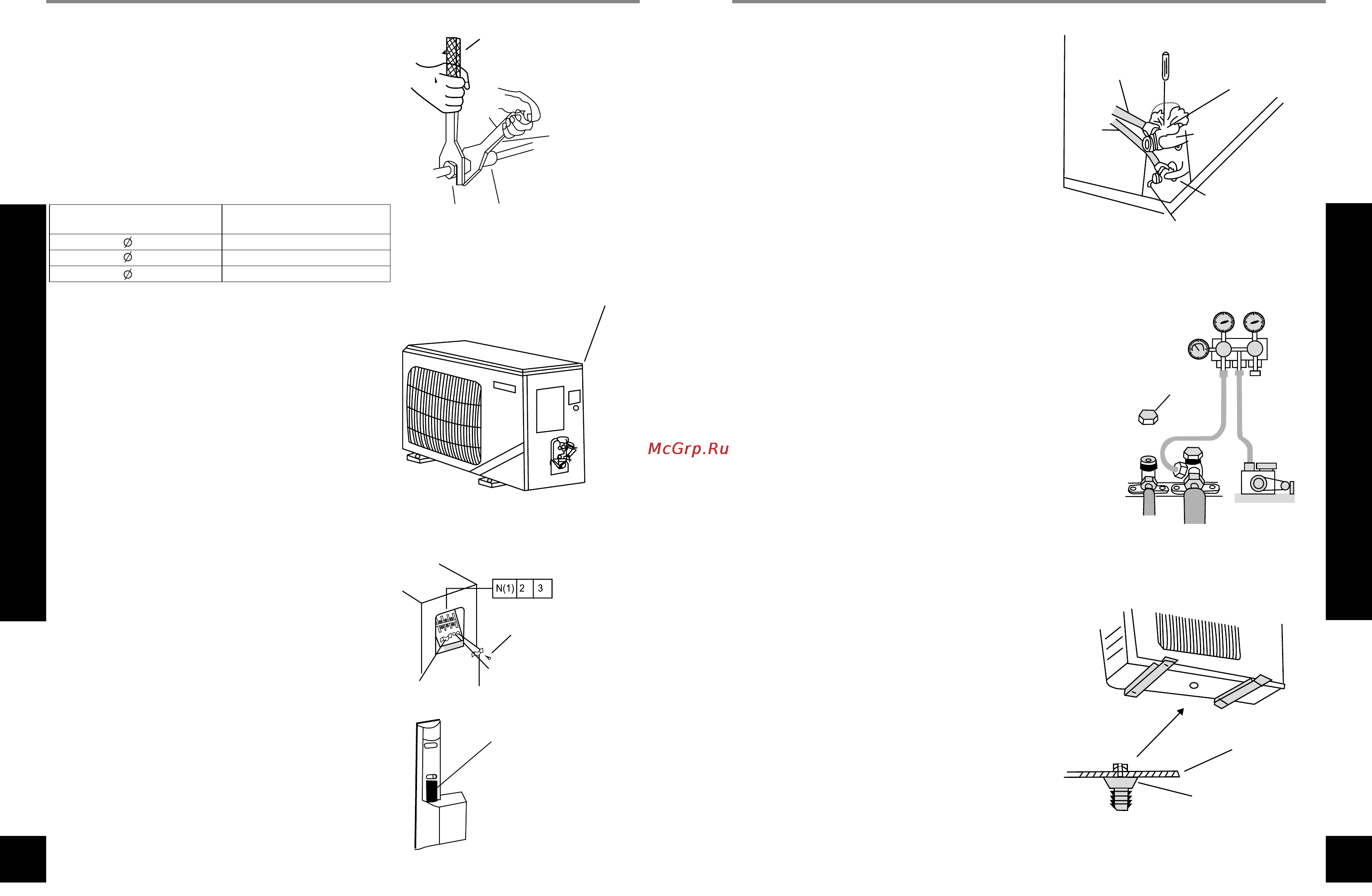 Gree AC INVERTER KFR-25GW/JF [16/19] Установка наружного блока