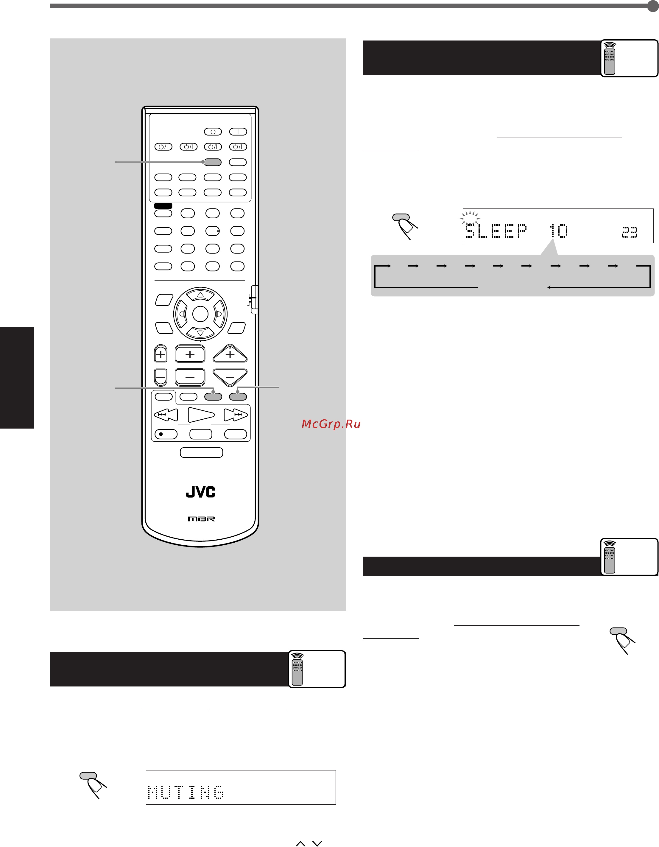 JVC RX-E111RSL [16/49] Основные операции