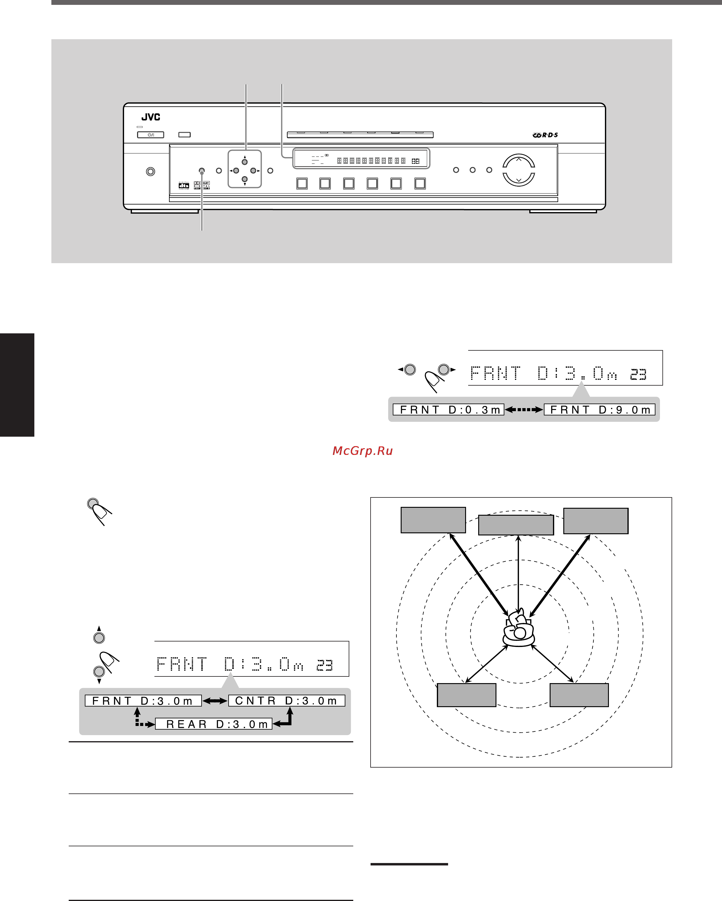 JVC RX-E111RSL [20/49] Основные настройки