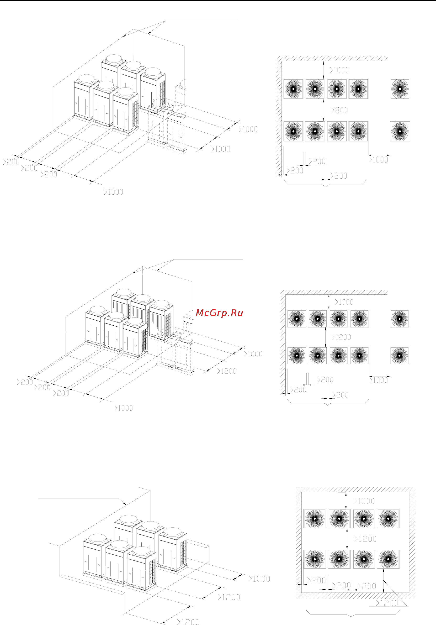 Gree HOME GMV [145/367] For the state that the units are surrounded by walls