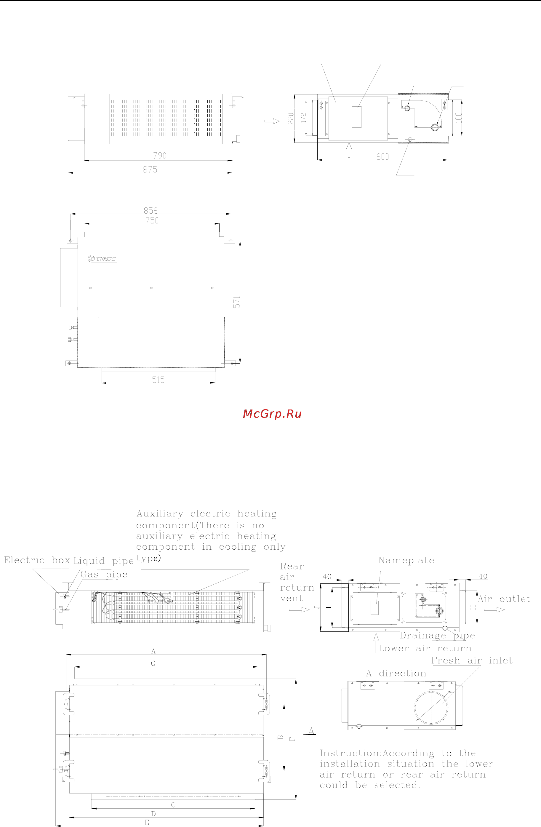 Gree HOME GMV Инструкция по эксплуатации онлайн [148/367] 48267