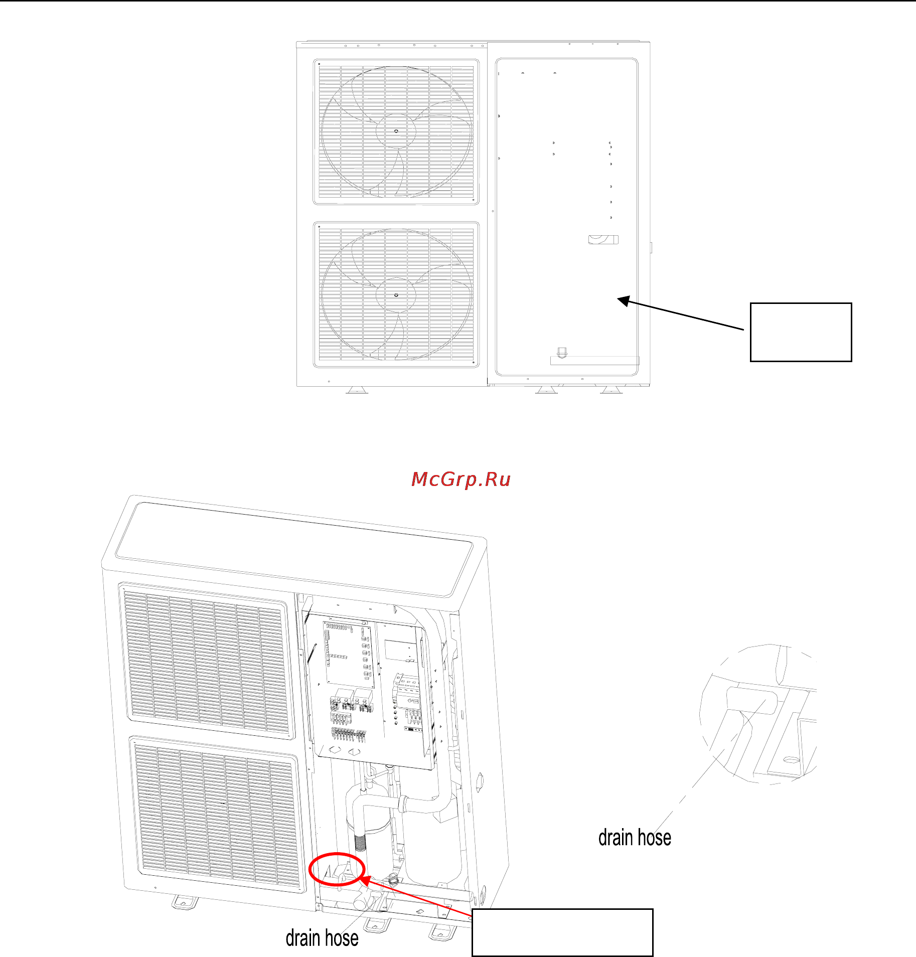 Gree HOME GMV [225/367] Drain screw cap