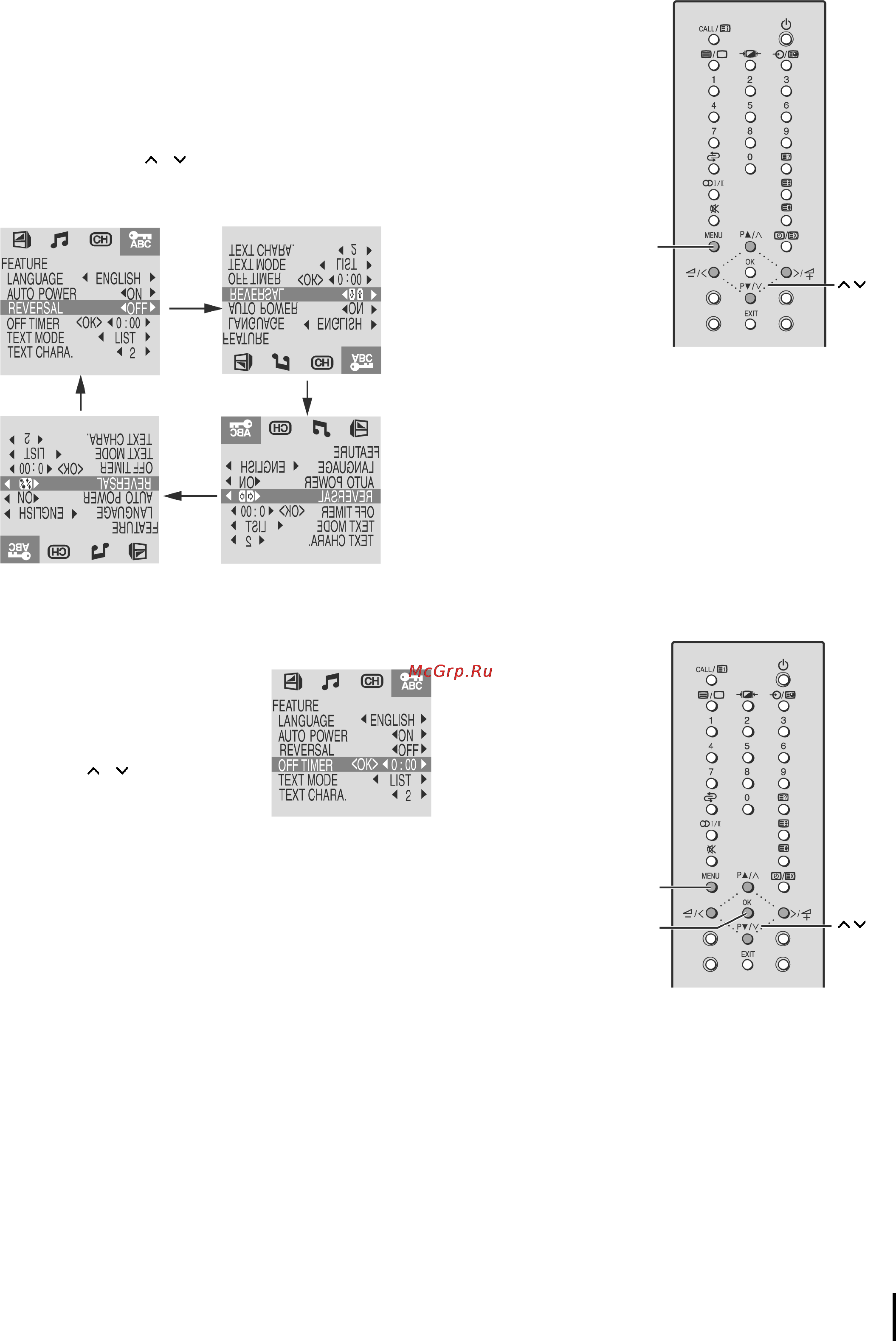 Toshiba 14VL43P [15/26] Íàñòðîéêà òàéìåðà âûêëþ åíèÿ