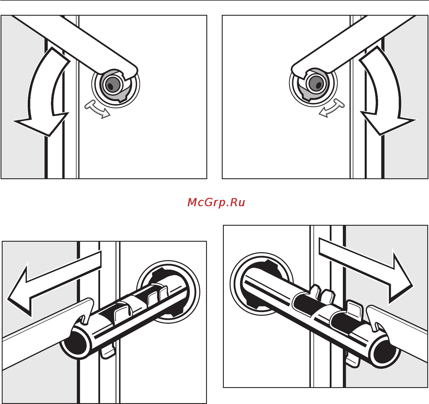 Miele W2839 i WPM re [54/80] Установка и подключение