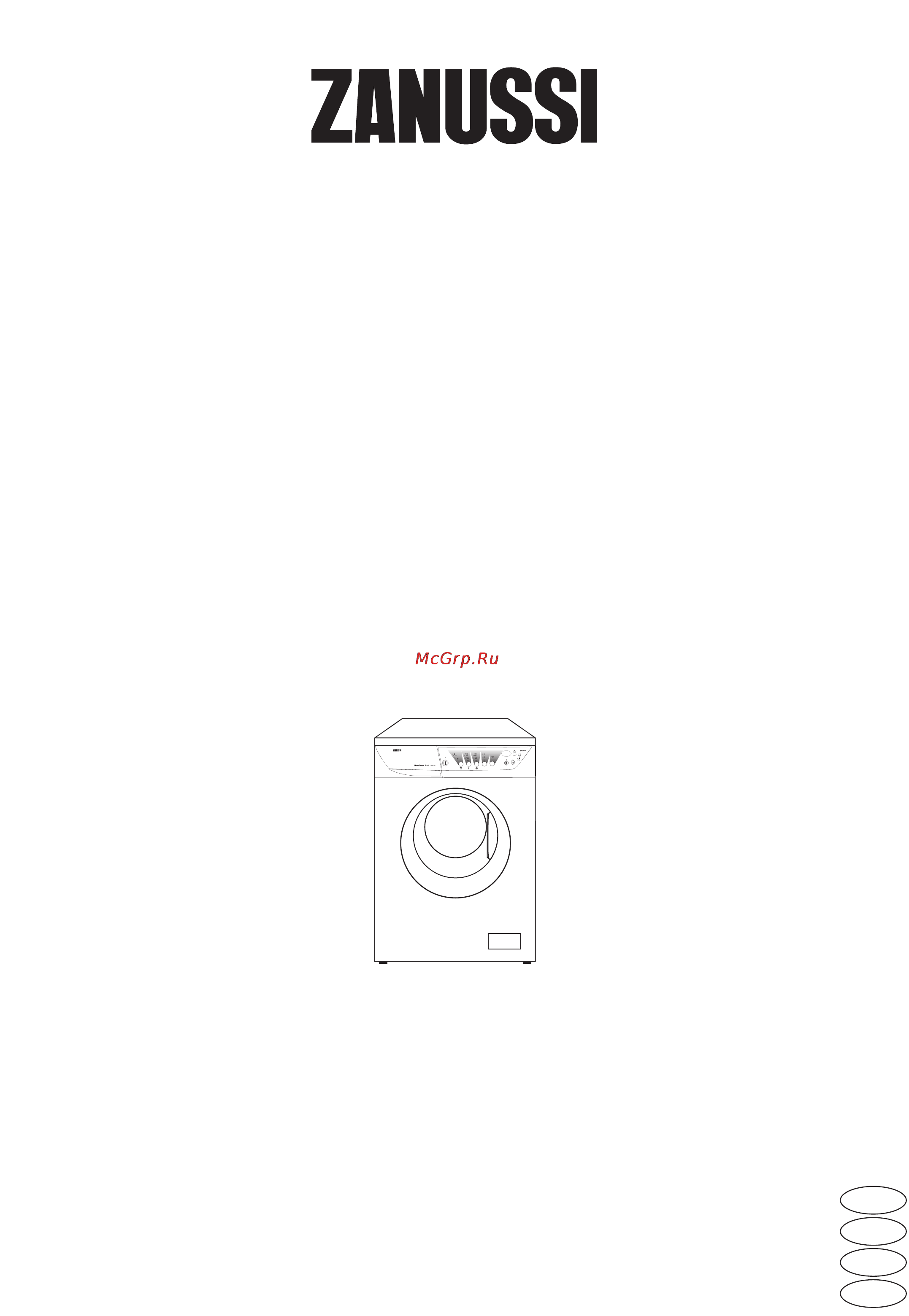 Zanussi ZWS 1040 Инструкция по эксплуатации онлайн