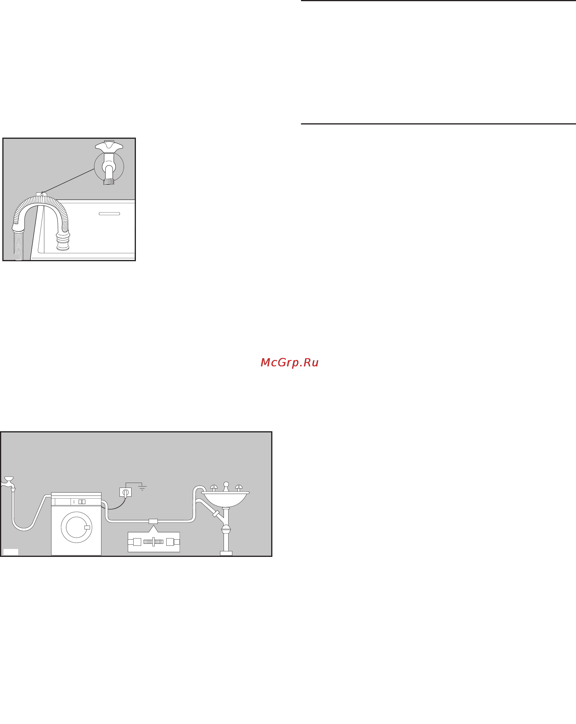 Zanussi ZWS 1040 [28/92] Подключение к канализации