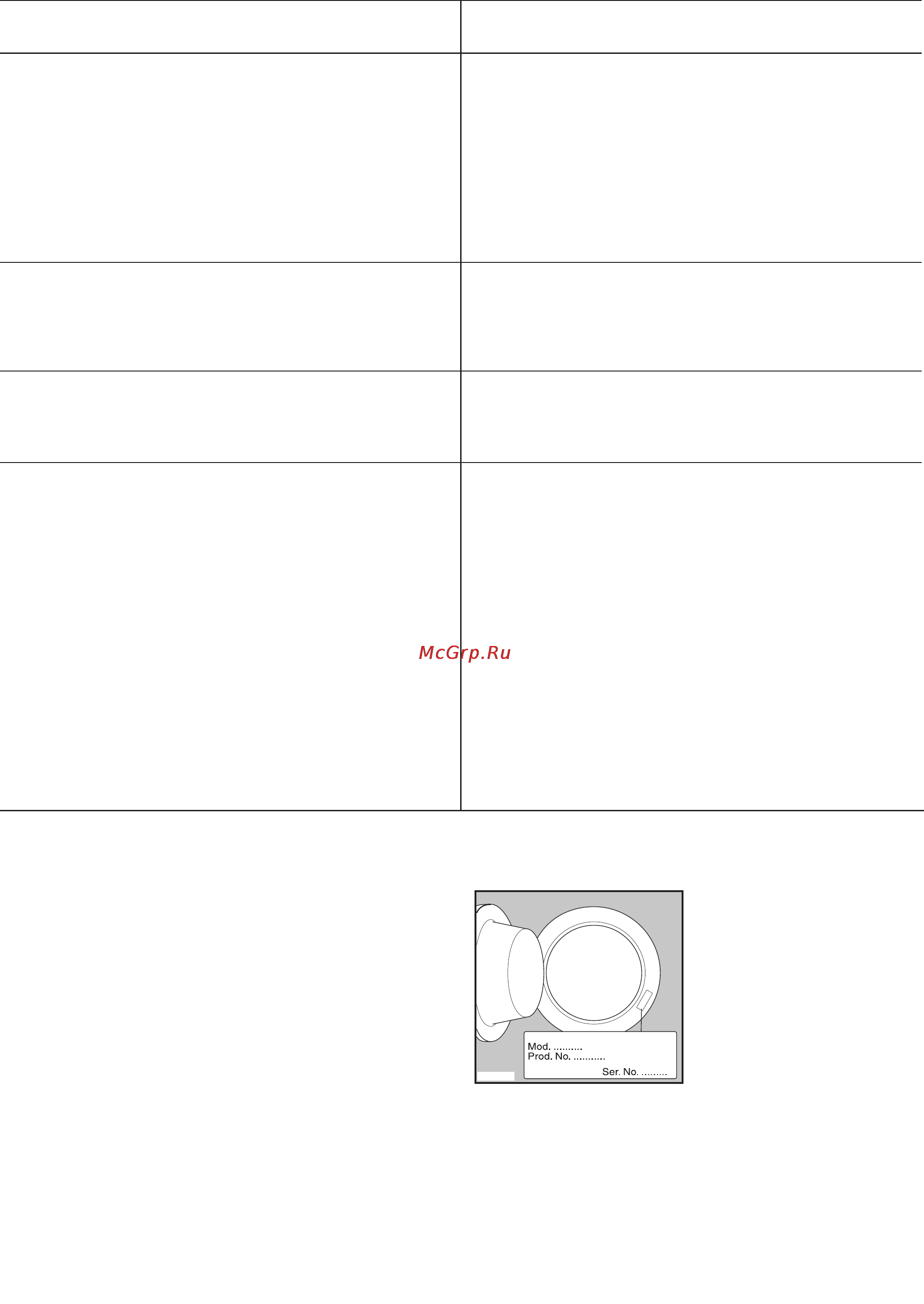 Zanussi ZWS 1040 [66/92] Meghibasodas lehetseges okok