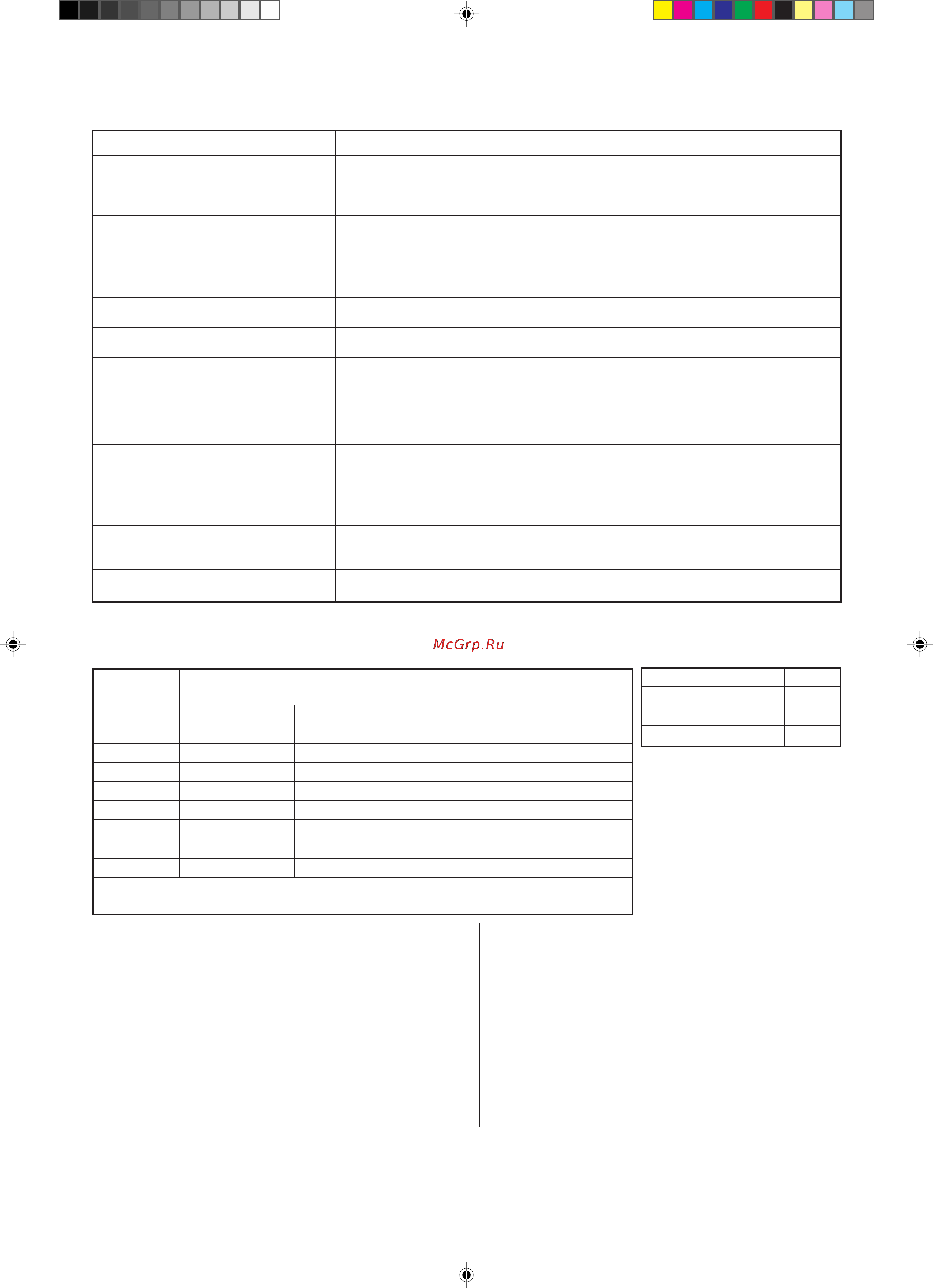 Toshiba 21A3R [8/10] Технические характеристики