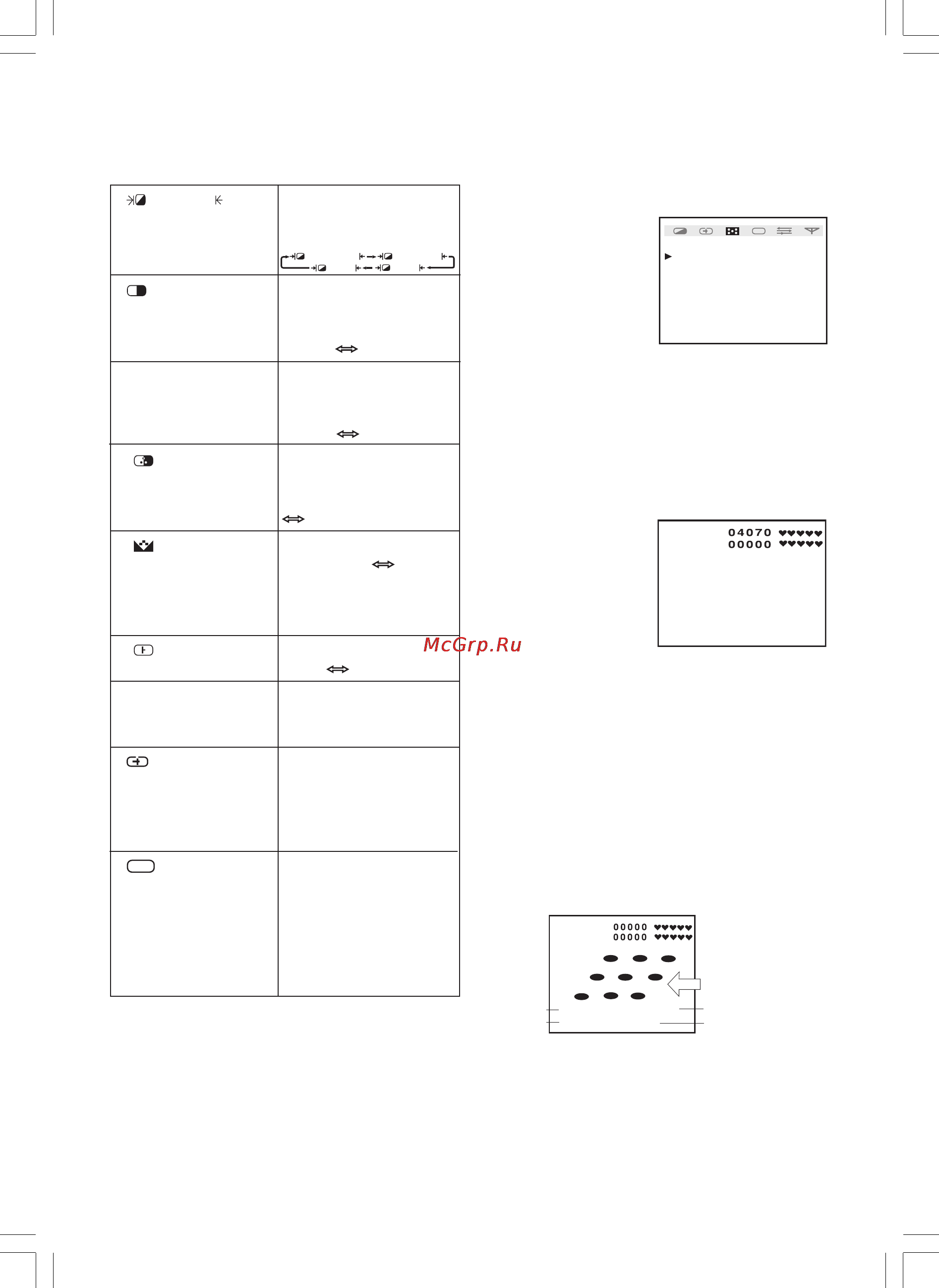 Toshiba 21CJ1R [11/16] Воспроизведение игр в телевизоре