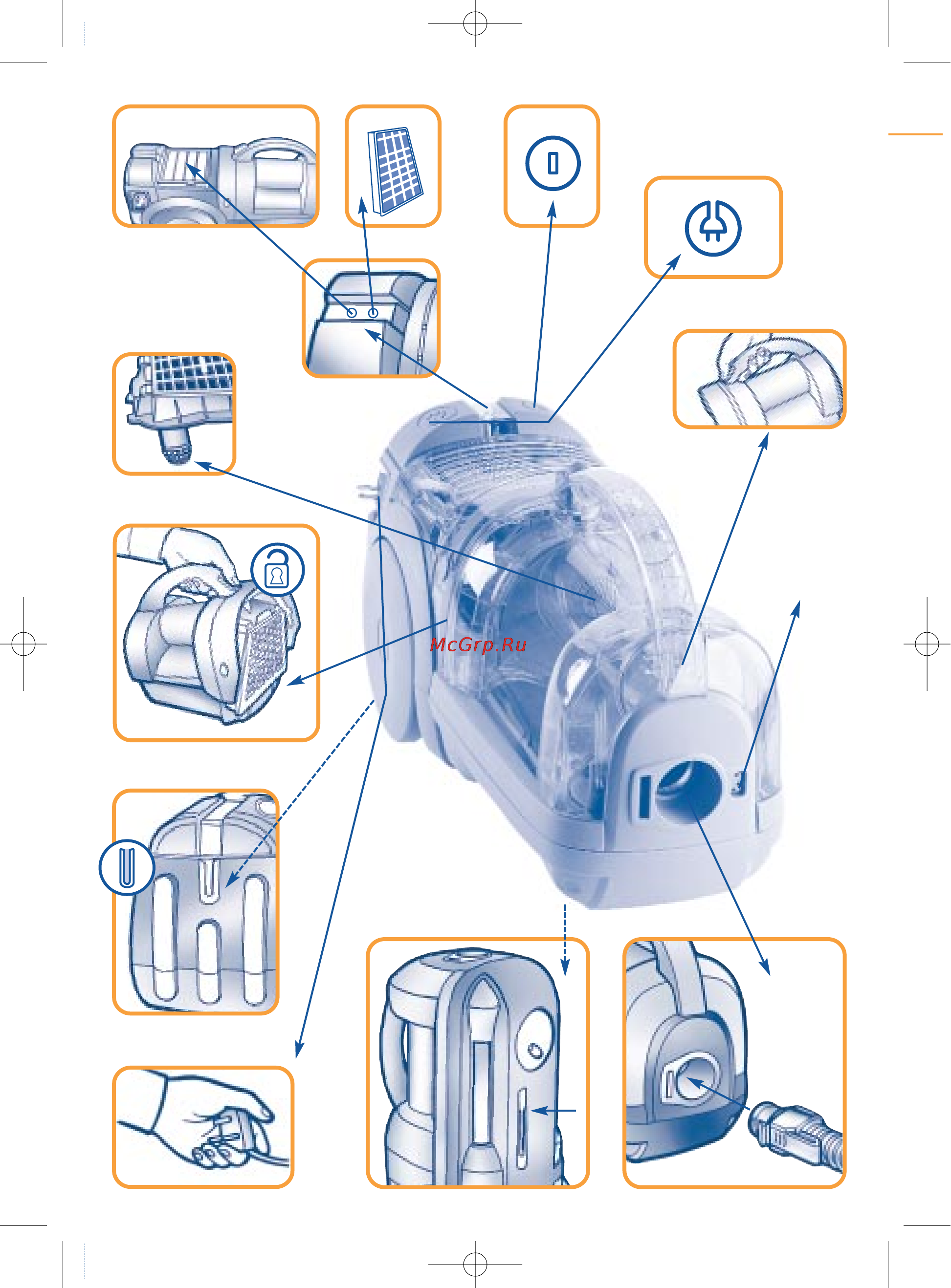 Electrolux 5810 Инструкция по эксплуатации онлайн