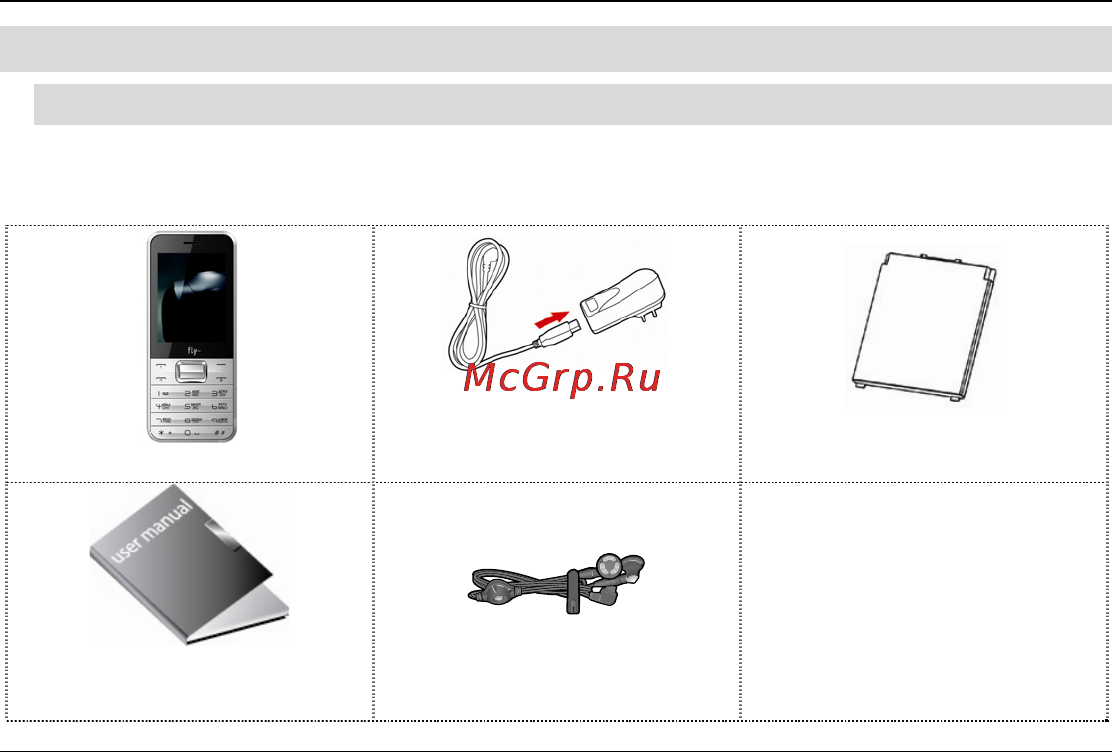 Fly DS120 [14/59] Описание телефона