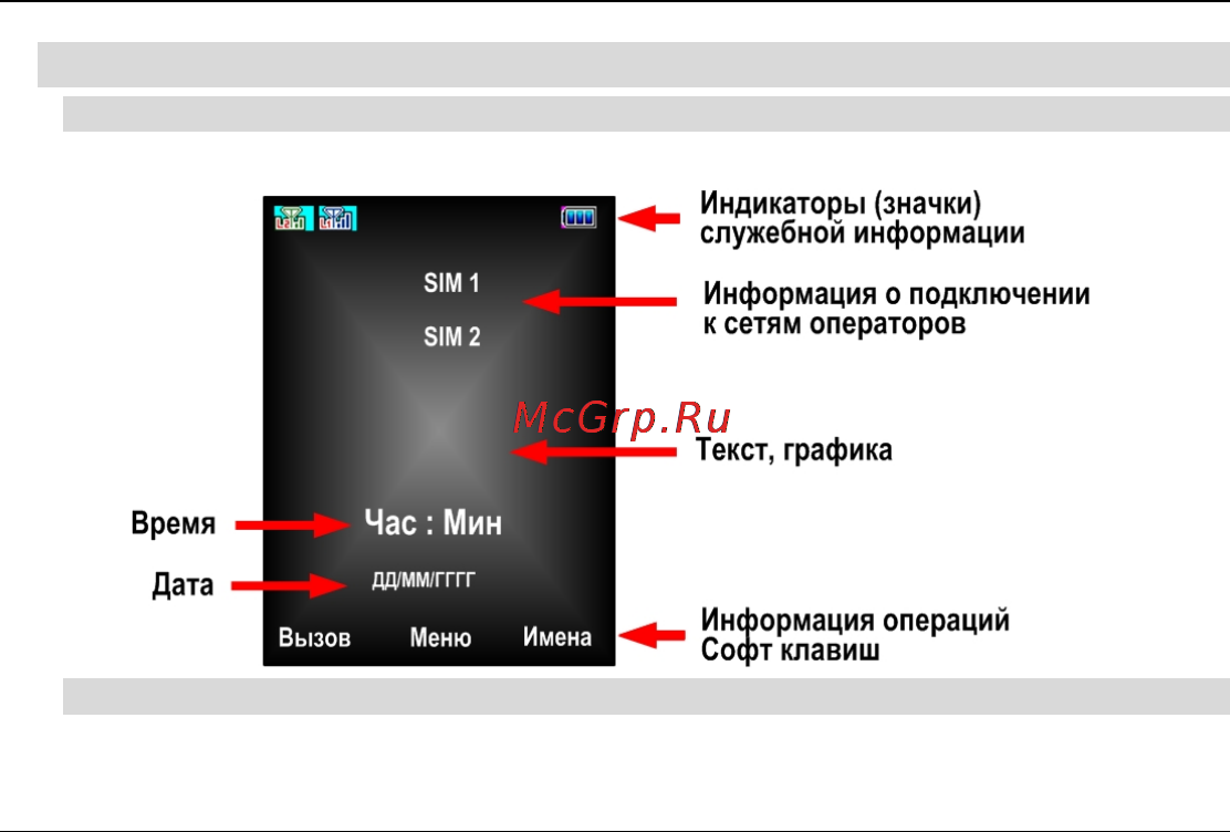 Fly DS120 [26/59] Дисплей