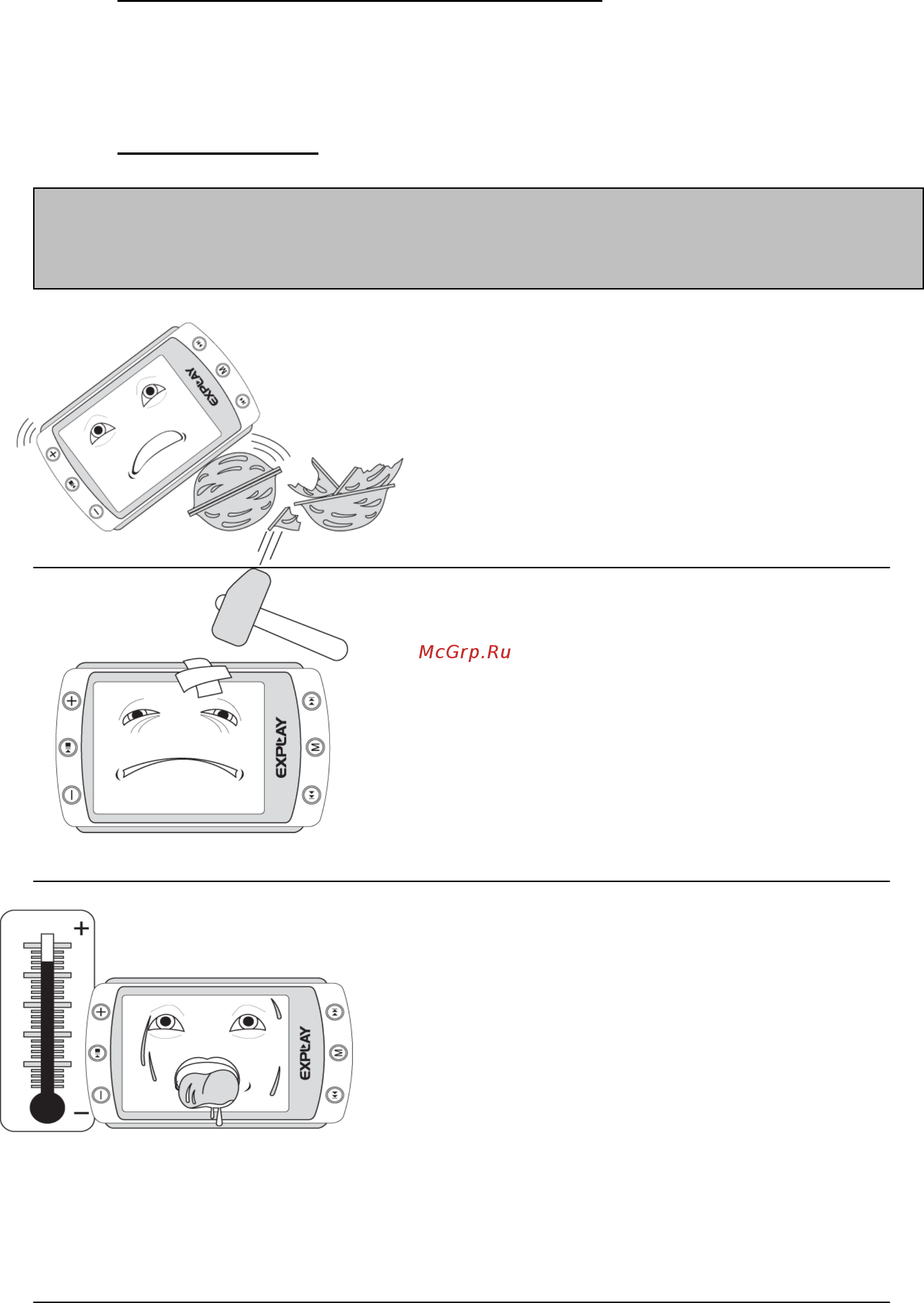 Explay L80 [21/27] Предостережения