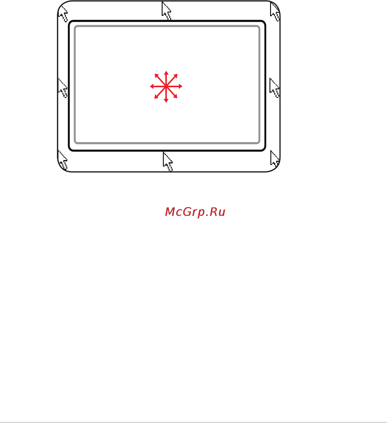 Asus K43S/K43SJ i3-2310M [53/110] Перемещение курсора