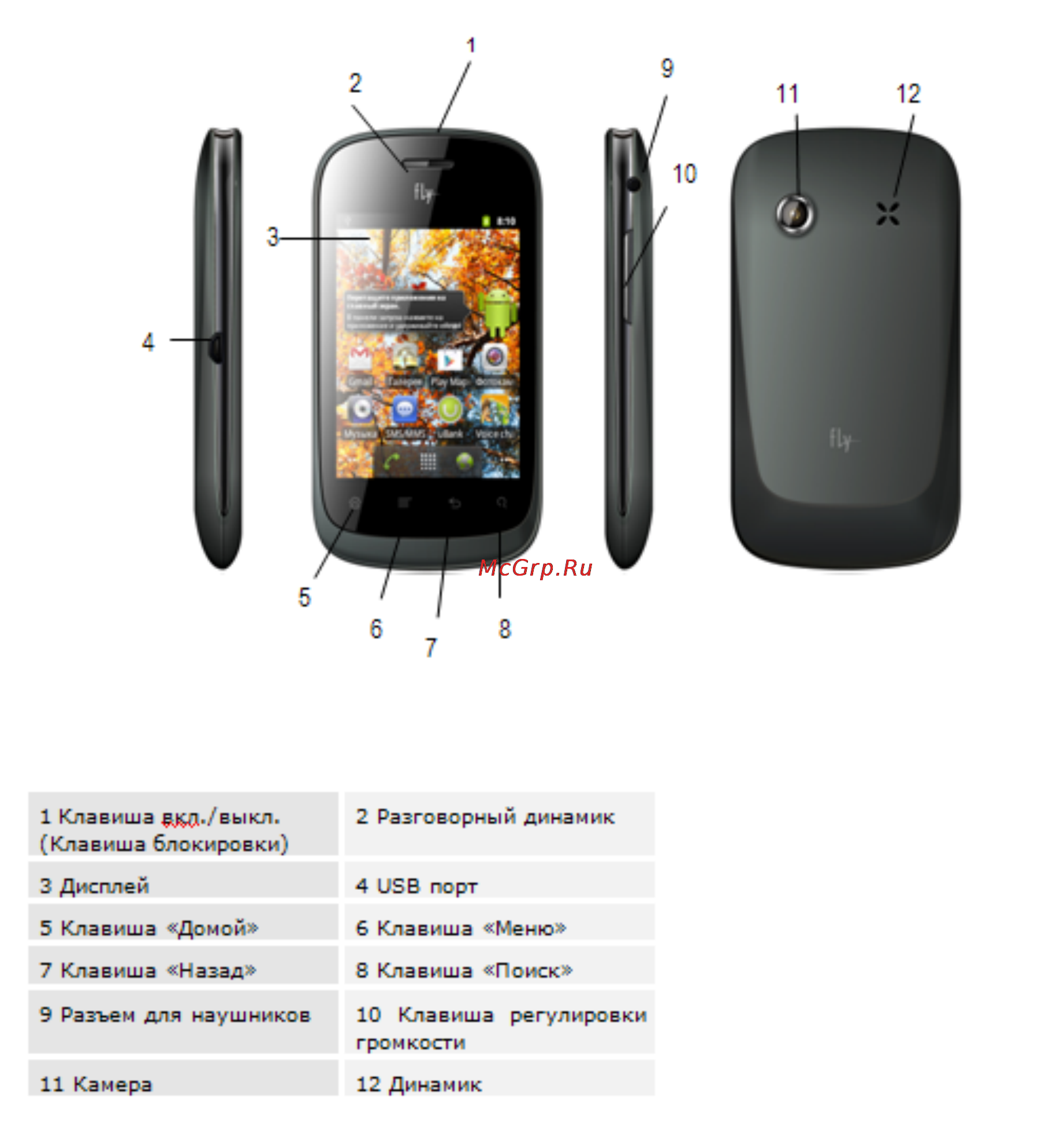 Fly IQ235 Uno [10/53] Внешний вид