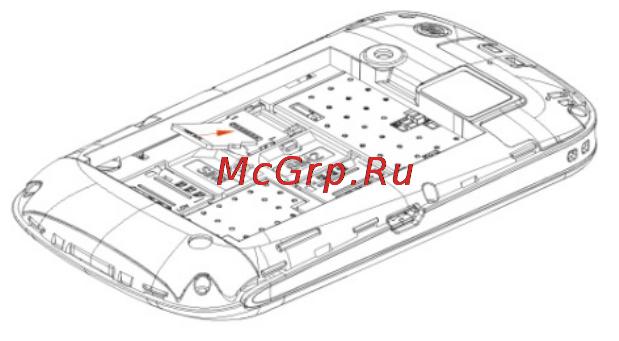 Fly IQ235 Uno [12/53] Установка карты памяти