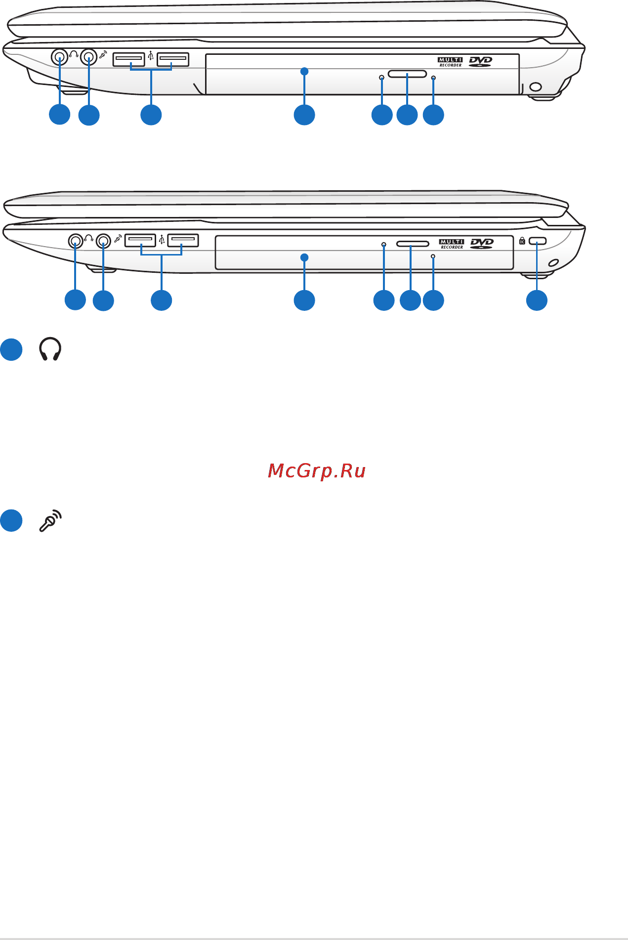 Asus K43S/K43SJ i5-2410M [21/110] Правая сторона