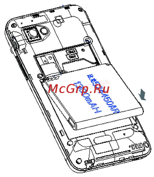 Fly IQ240 [12/59] Установка sim