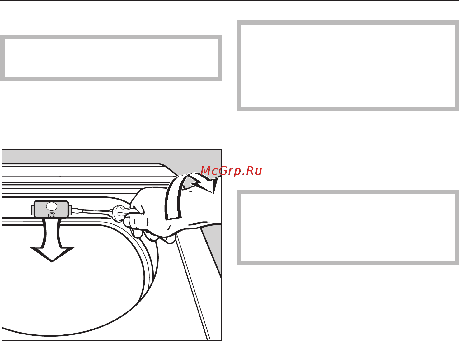 Miele T 4805 C [40/60] Çàìåíà ëàìïû íàêàëèâàíèÿ 40