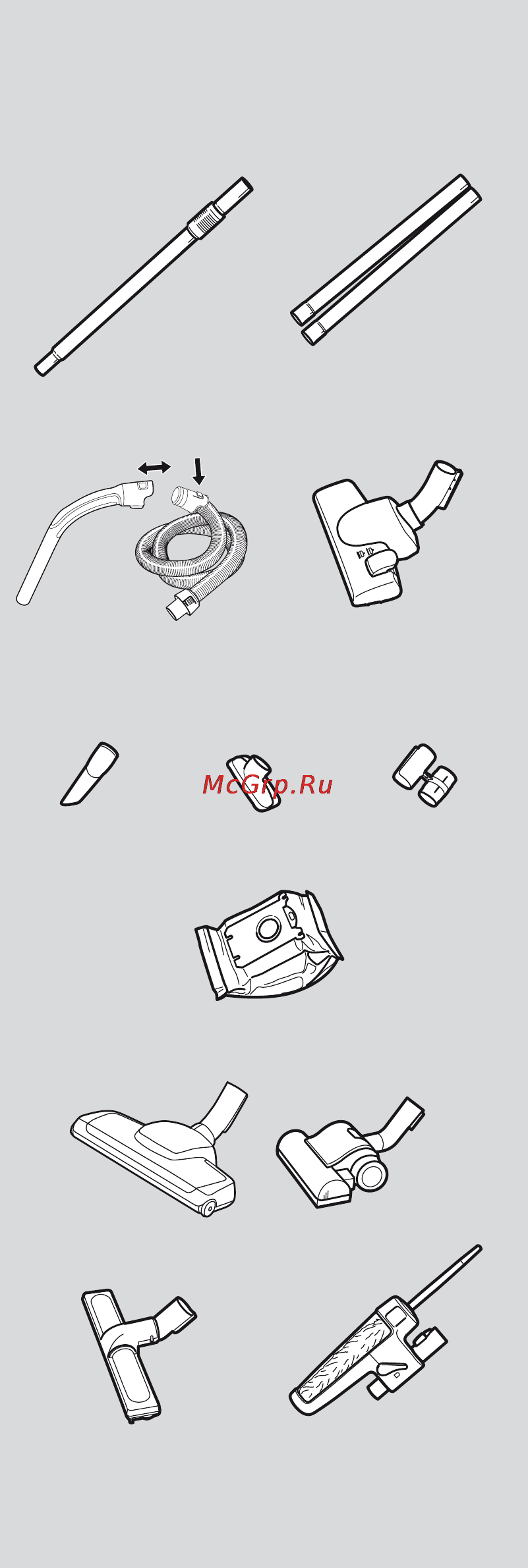 Electrolux ZAM6250 [17/25] Accessories
