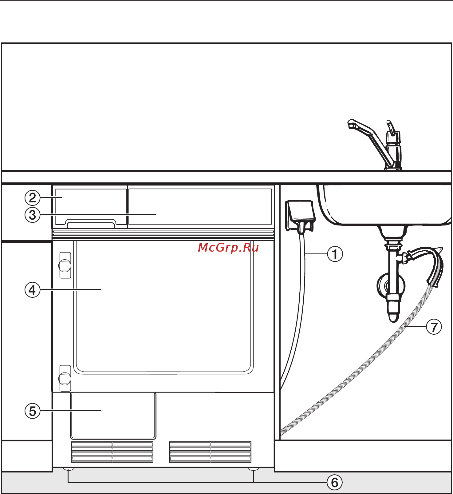 Miele T 4809 Ci [39/64] Установка и подключение