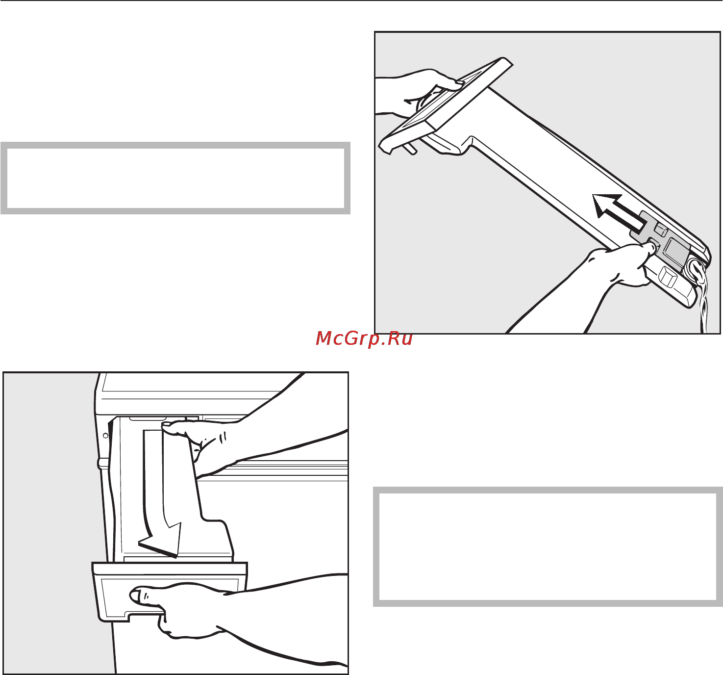 Miele T 8422 C [23/60] Опорожнение емкости для конденсата