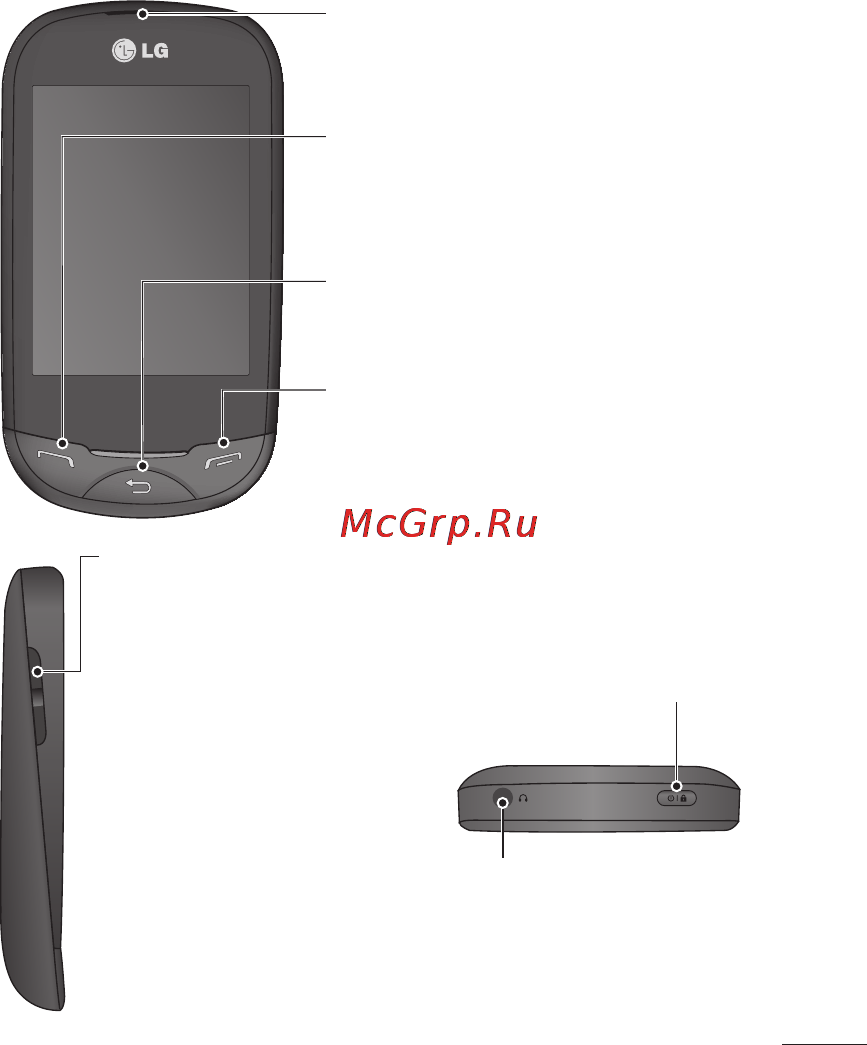 LG T500 Black [85/88] Phone components