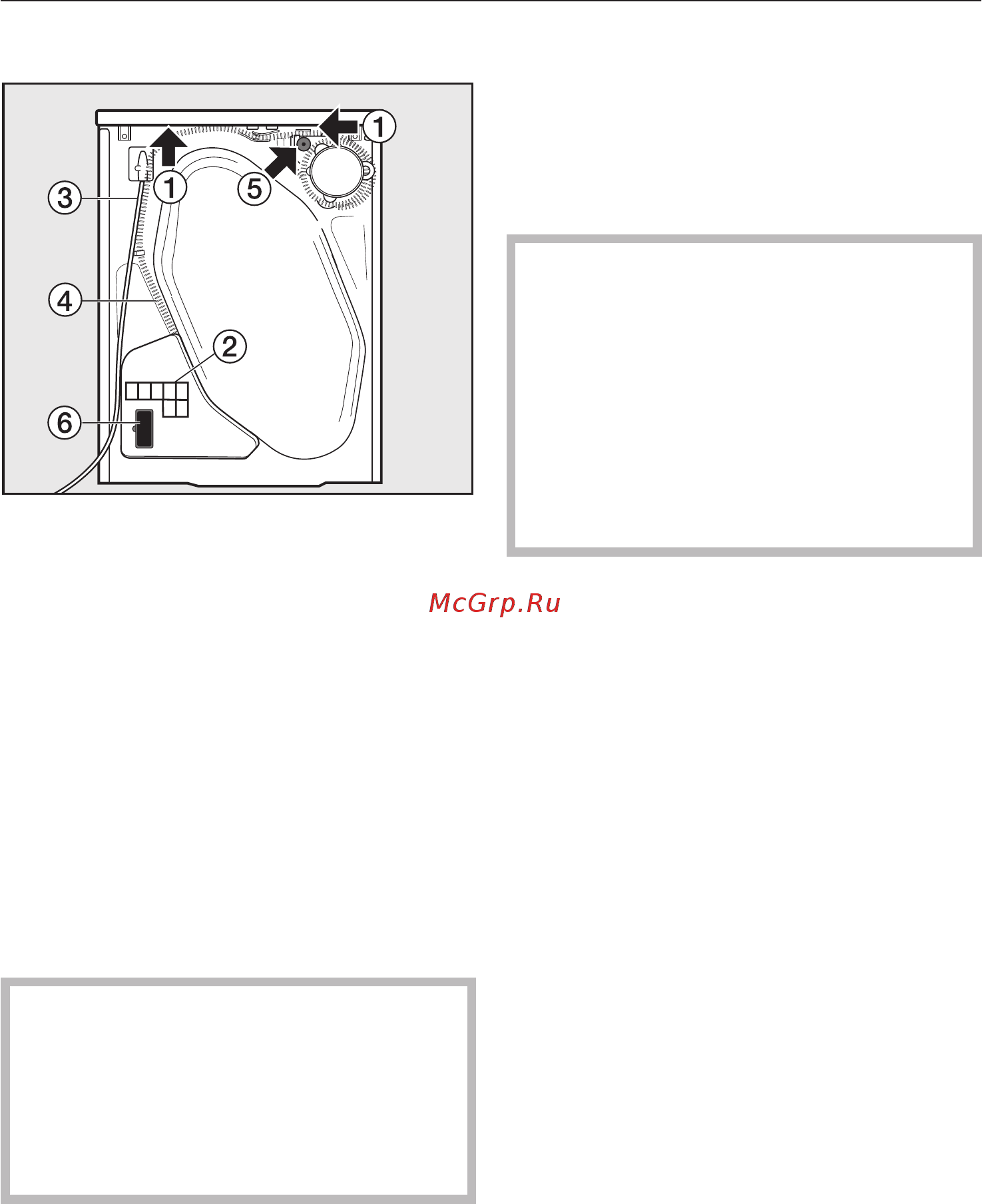 Miele T 8685 C [46/68] Âèä ñçàäè 46